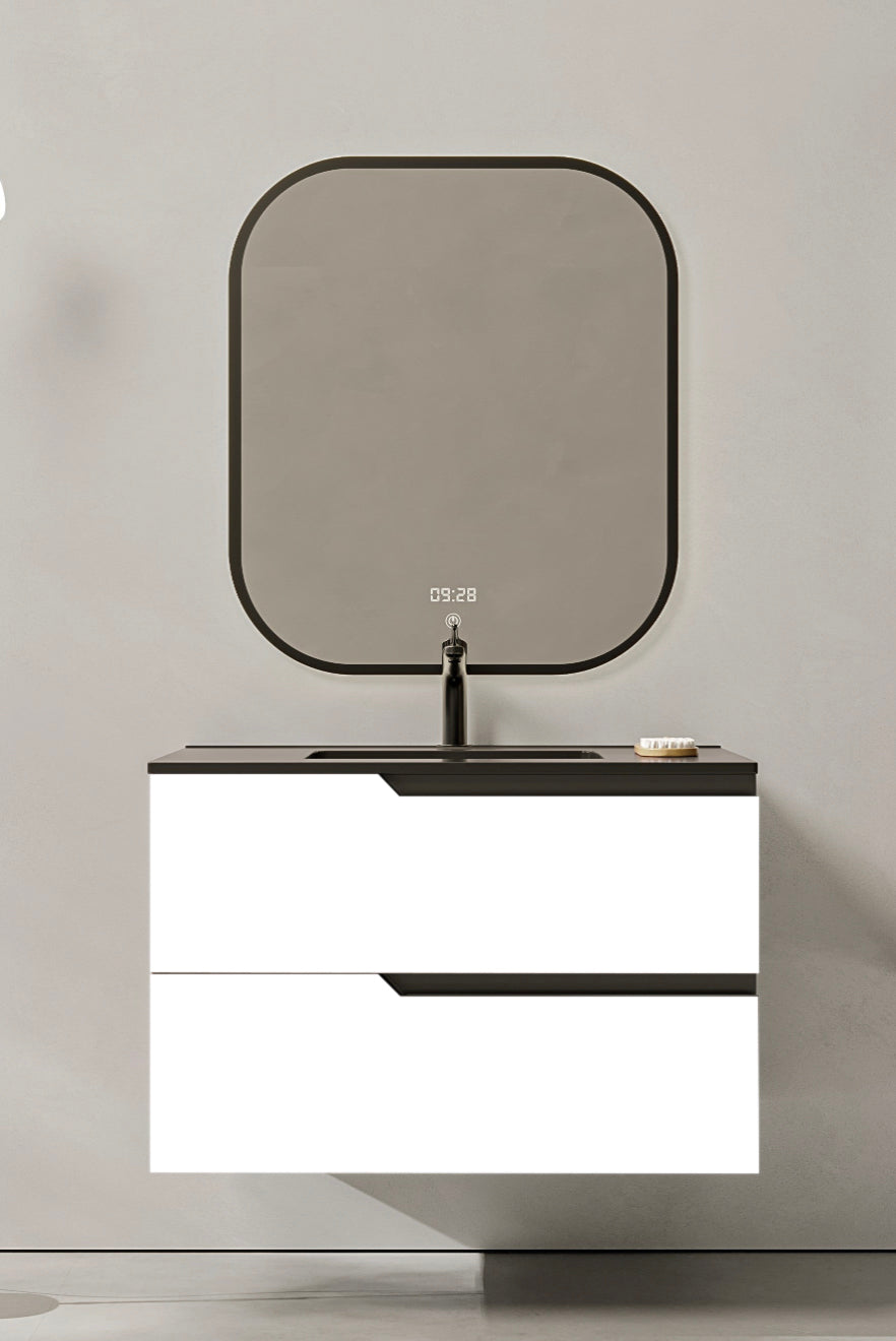 Ensemble BOHE Meuble et Plan Vasque 80 cm