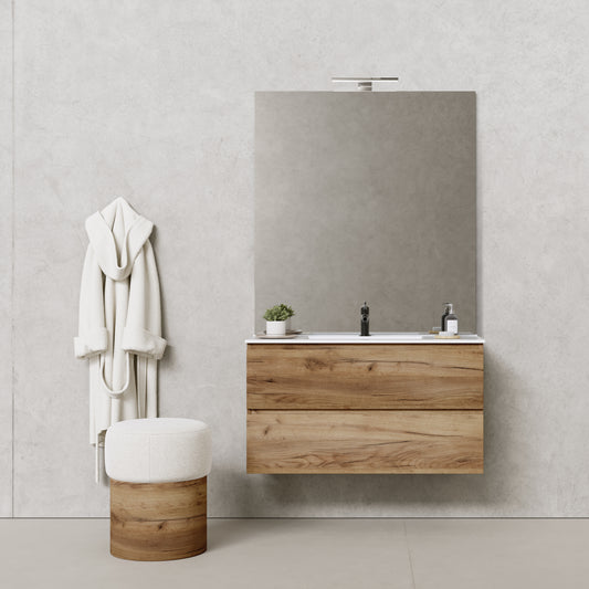 Ensemble CAIRO Meuble et Plan Vasque 100 cm