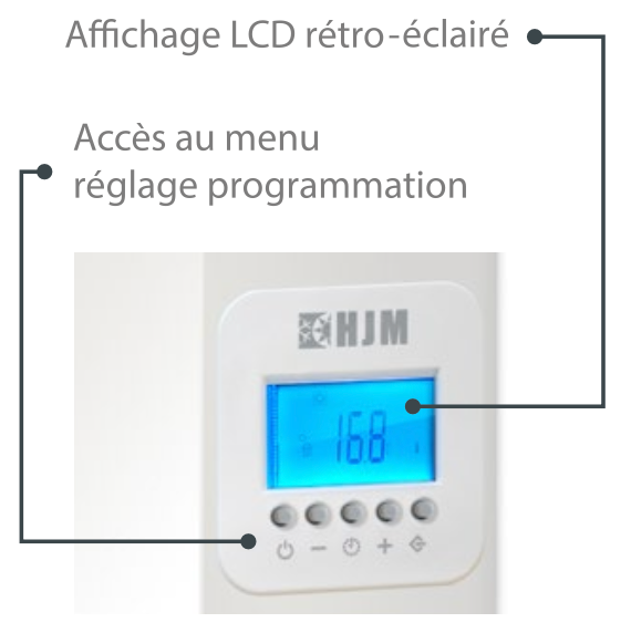 Radiateur Céramique Vertical OSLO