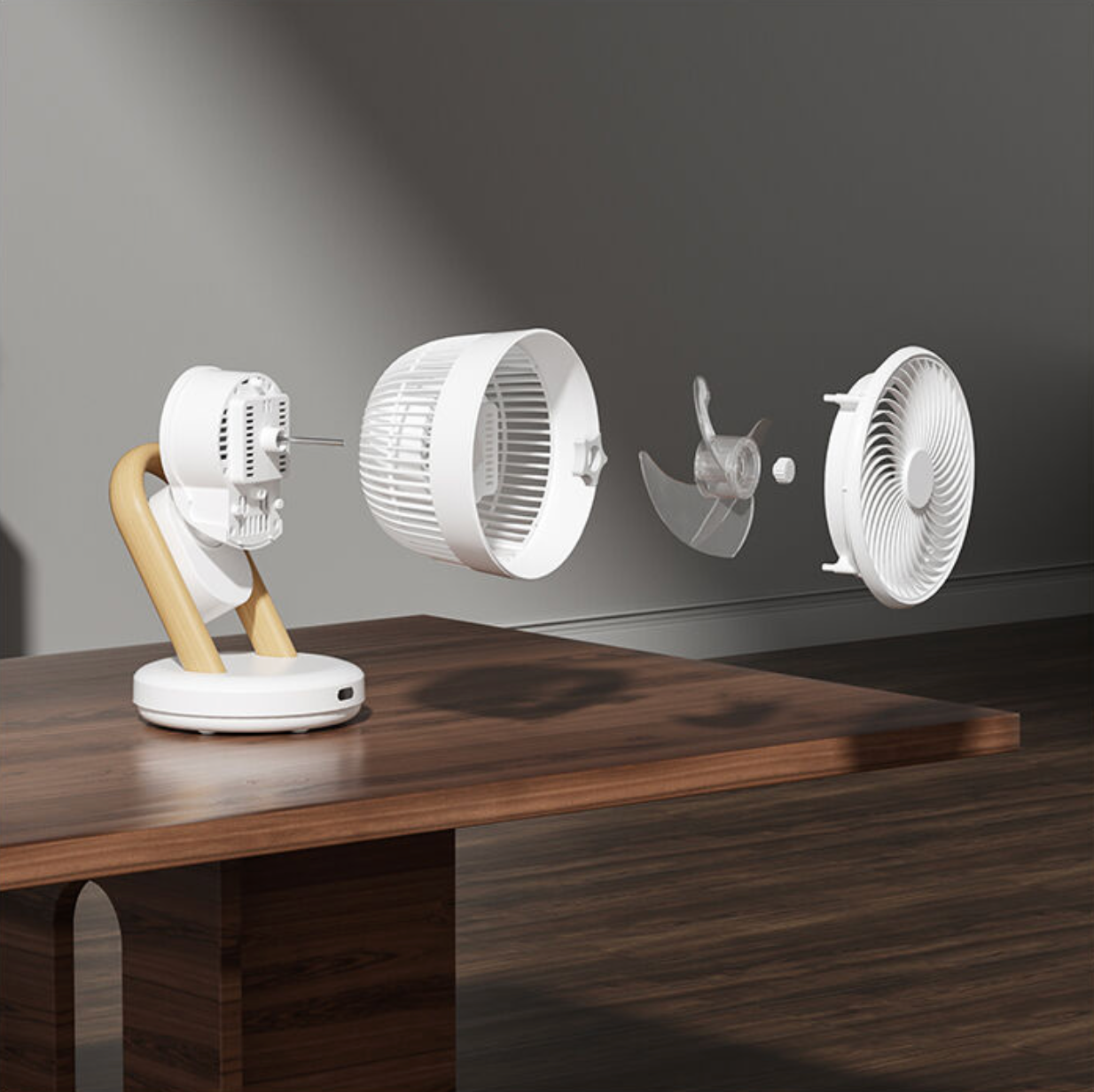 Ventilateur Table Design Silence Eco 360°
