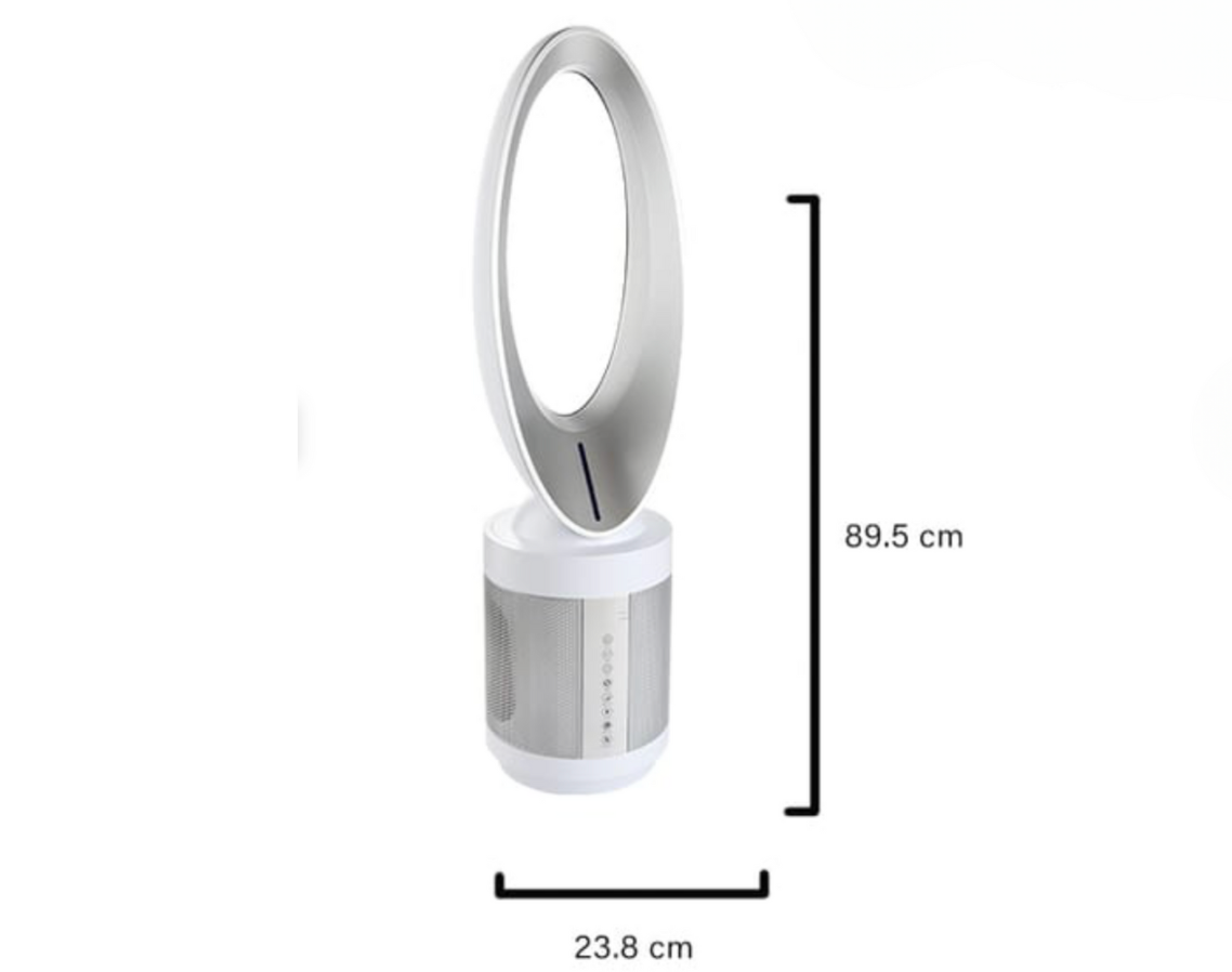 Ventilateur Purificateur Sans Pâle 2 EN 1
