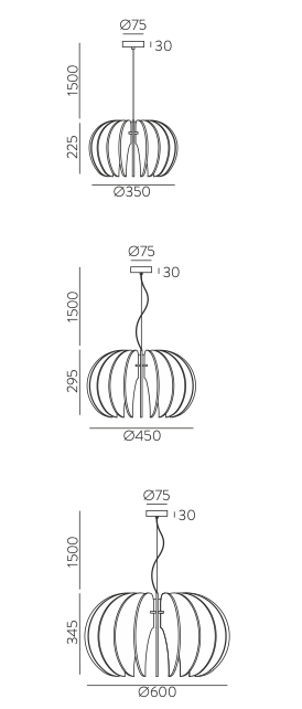 Lampes Suspendues Intérieures ROSA DEL DESIERTO