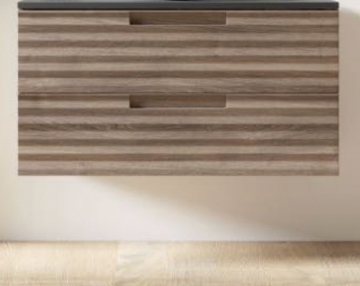 Ensemble DUNA Meuble et Plan Vasque 80 cm