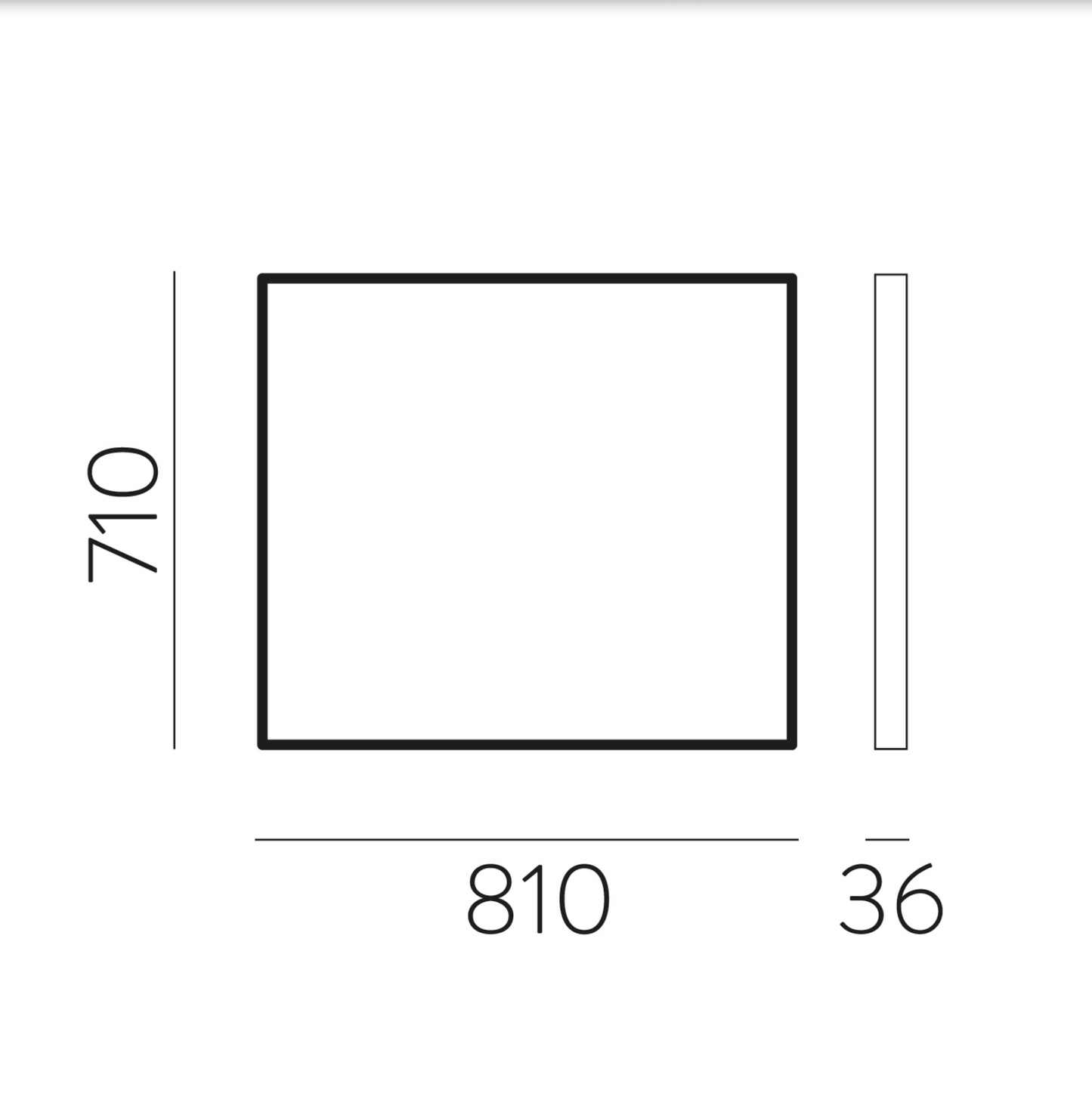 Miroir Rectangulaire ORISTANO