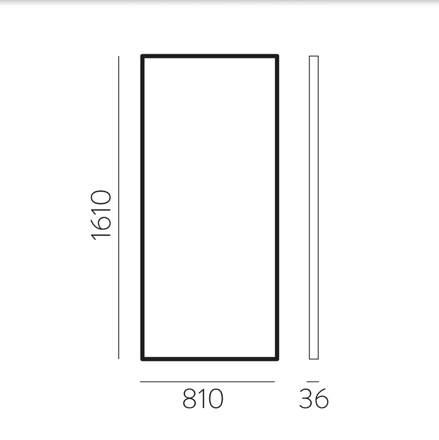 Miroir Rectangulaire ORISTANO