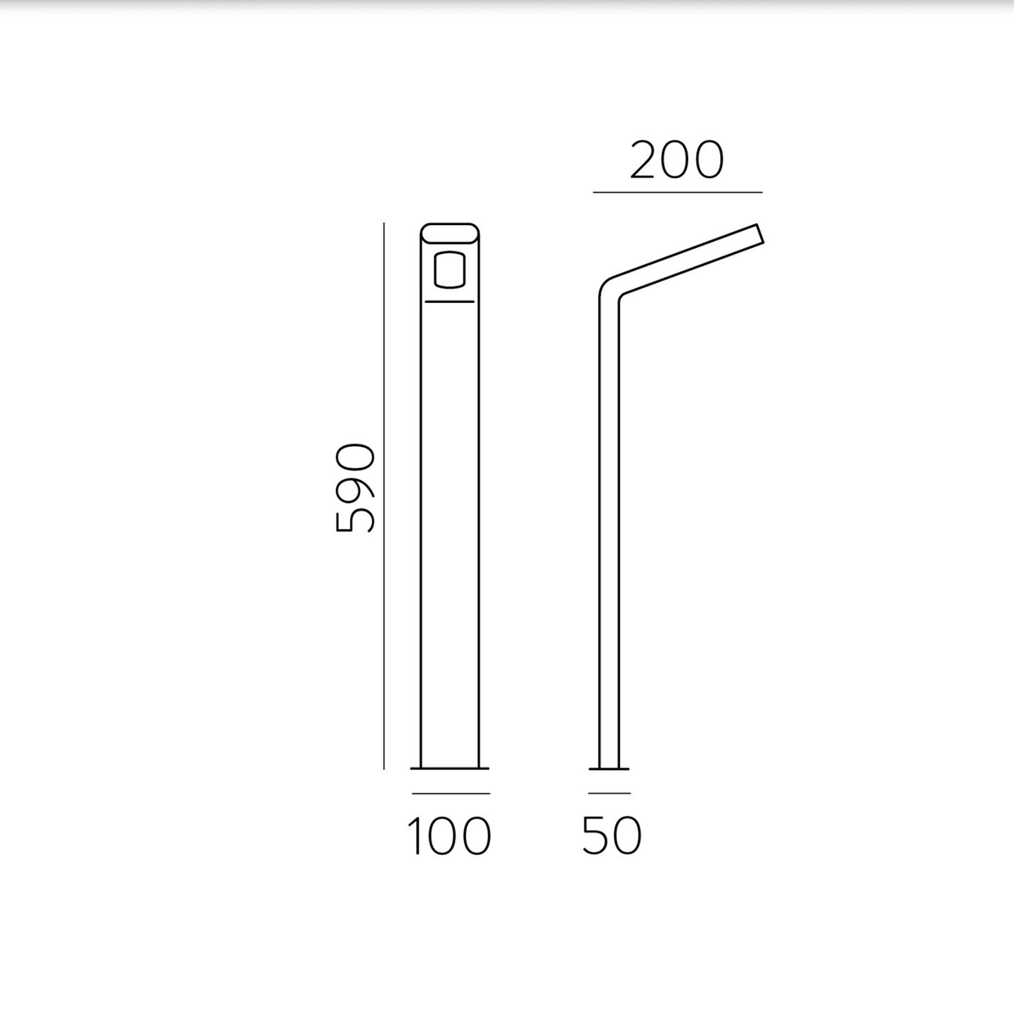 Borne Lumineuse Extérieure ZEN