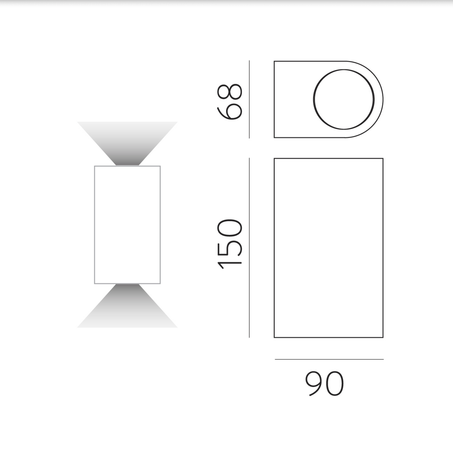 Lampe Murale Extérieure BOJ