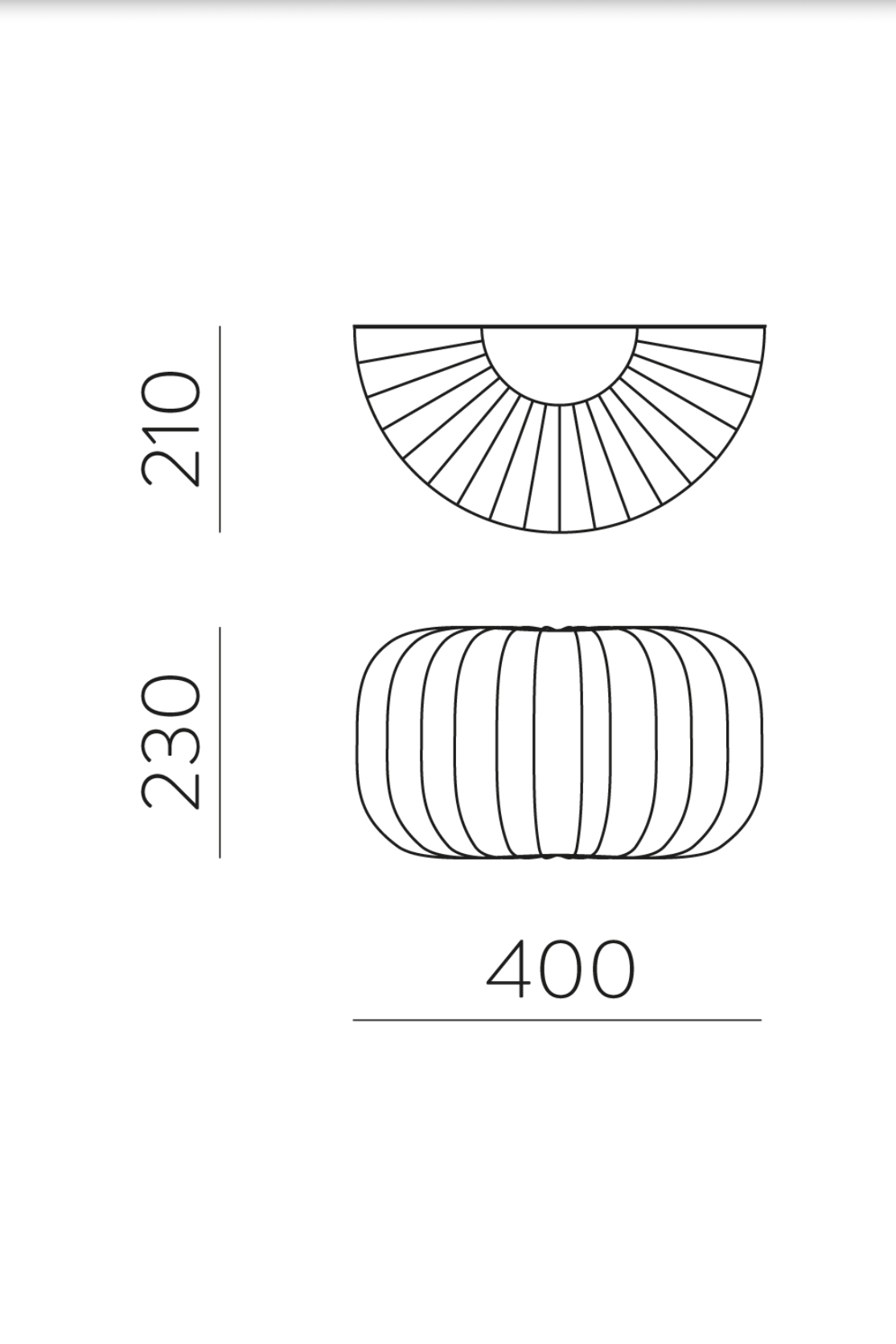 Lampe Murale Intérieure MIRTA