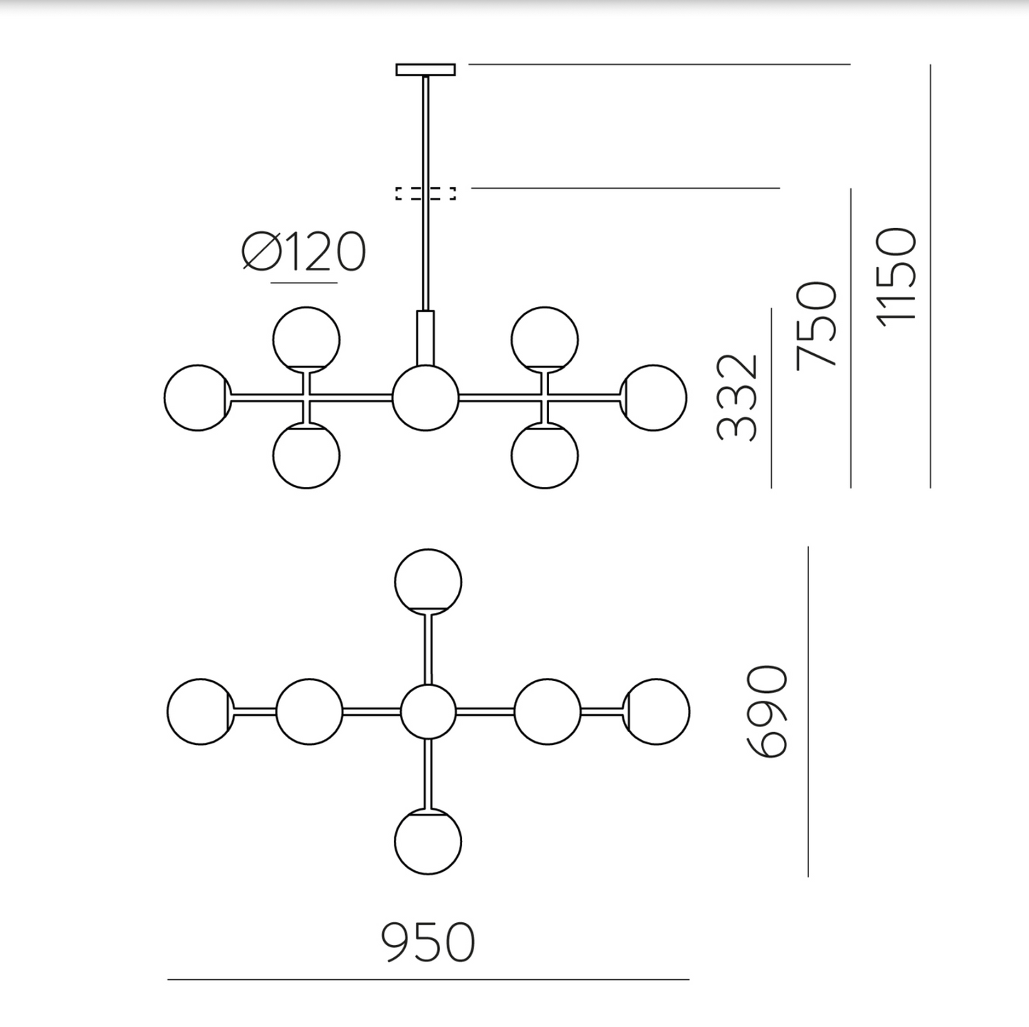 Lampes Suspendues Intérieures DORIS