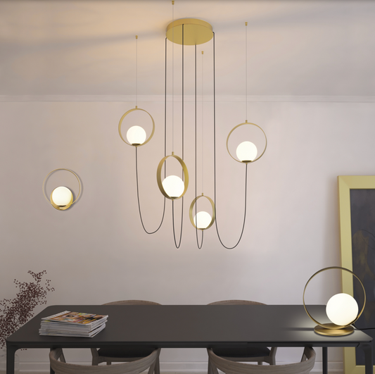 Lampes Suspendues Intérieures HALO 4L