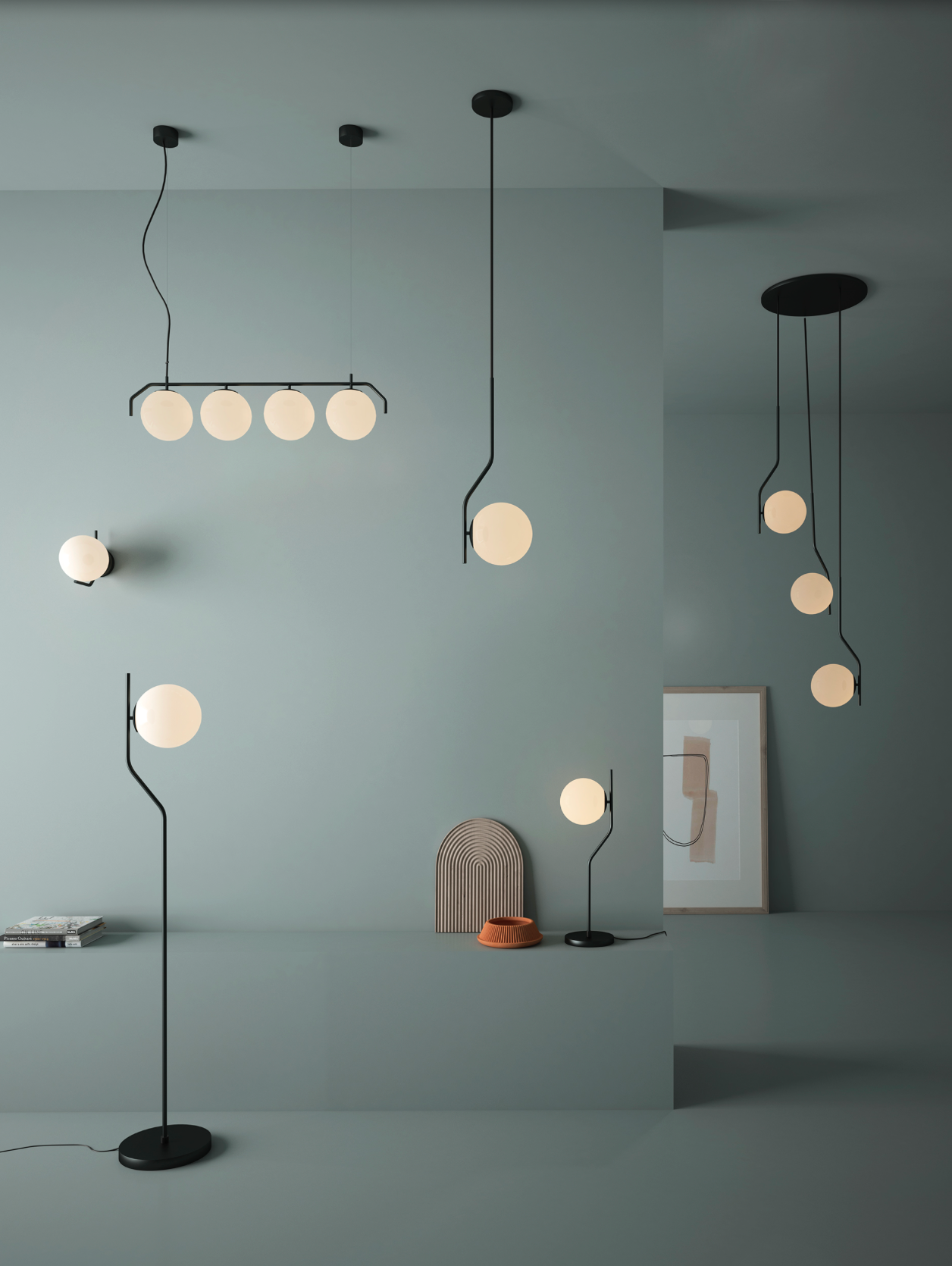 Lampes Suspendues Intérieures MAUI 4L