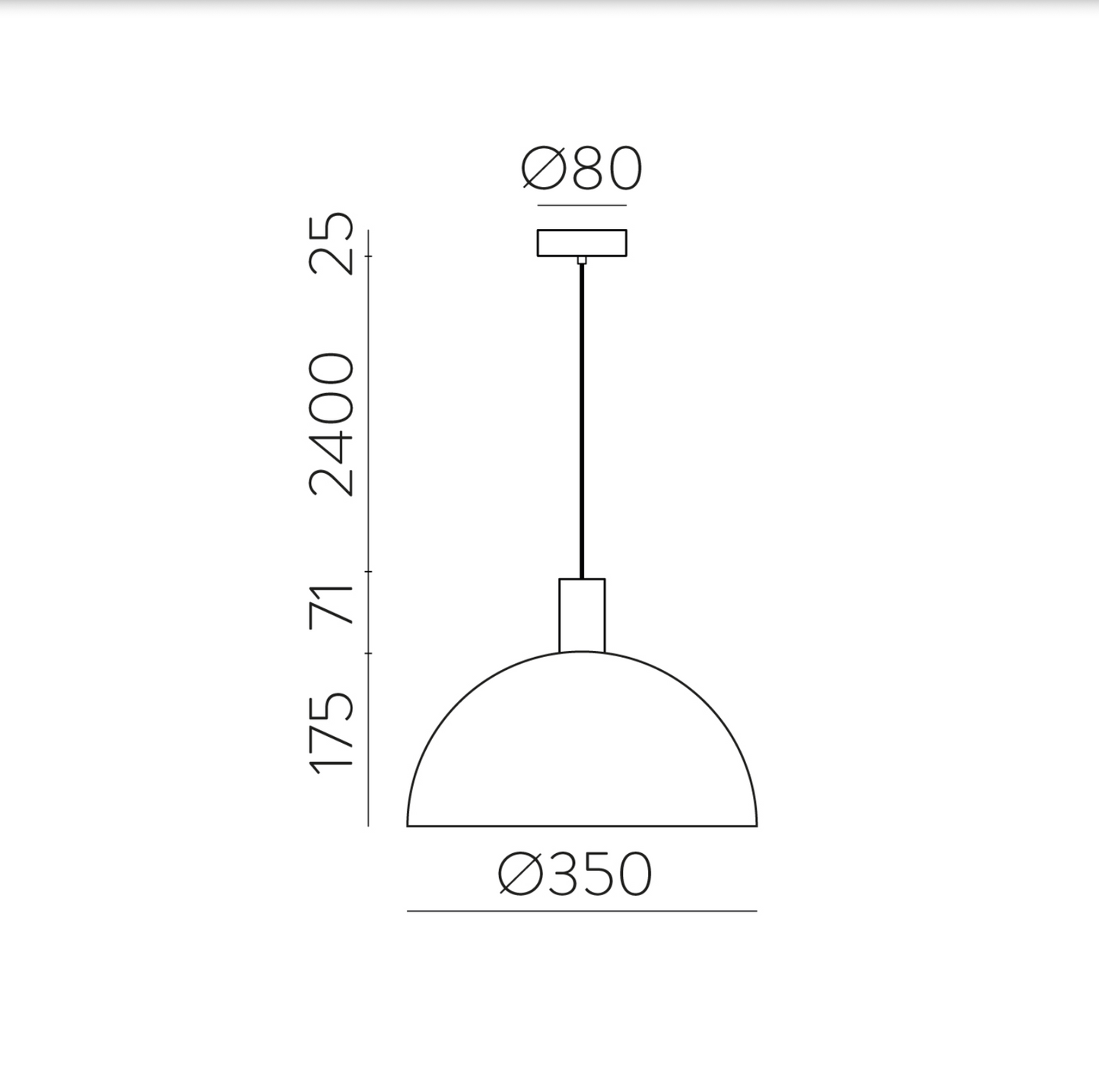 Lampe Suspendue Intérieure TIGA