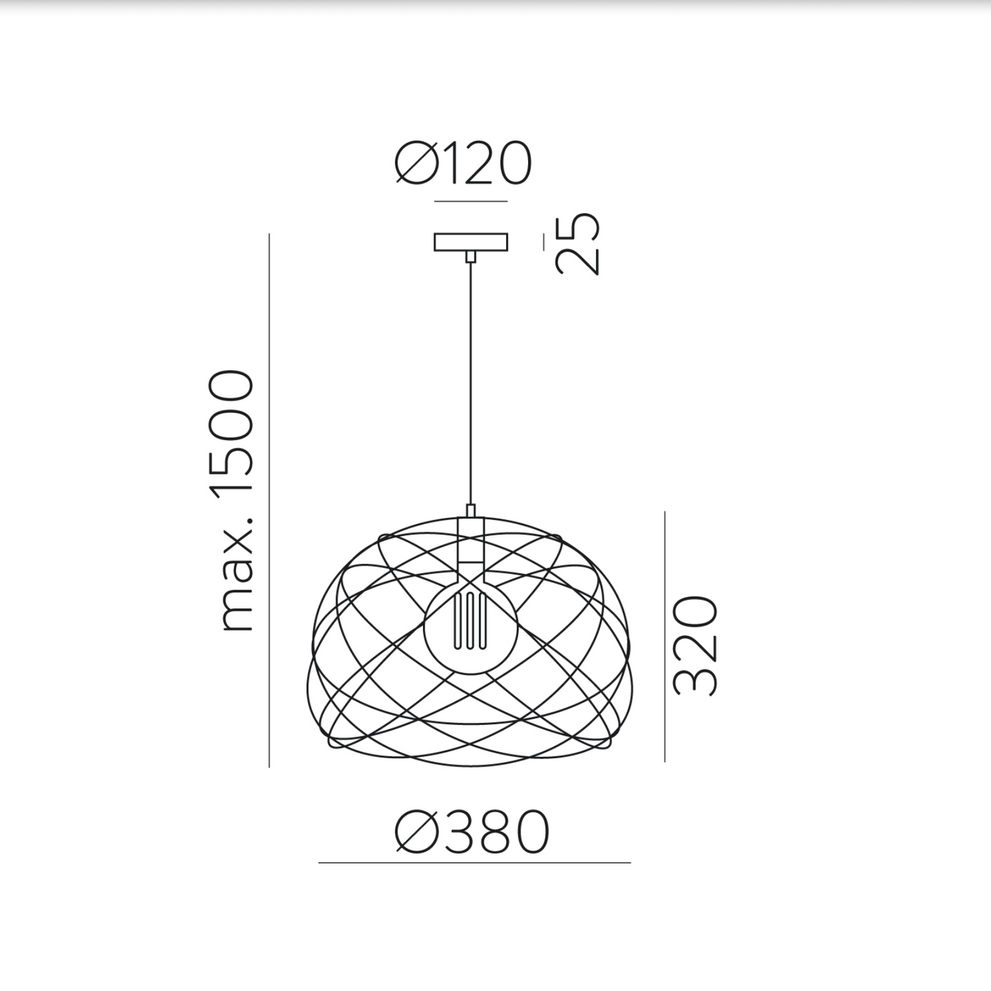 Lampe Suspendue Intérieure BELLONA