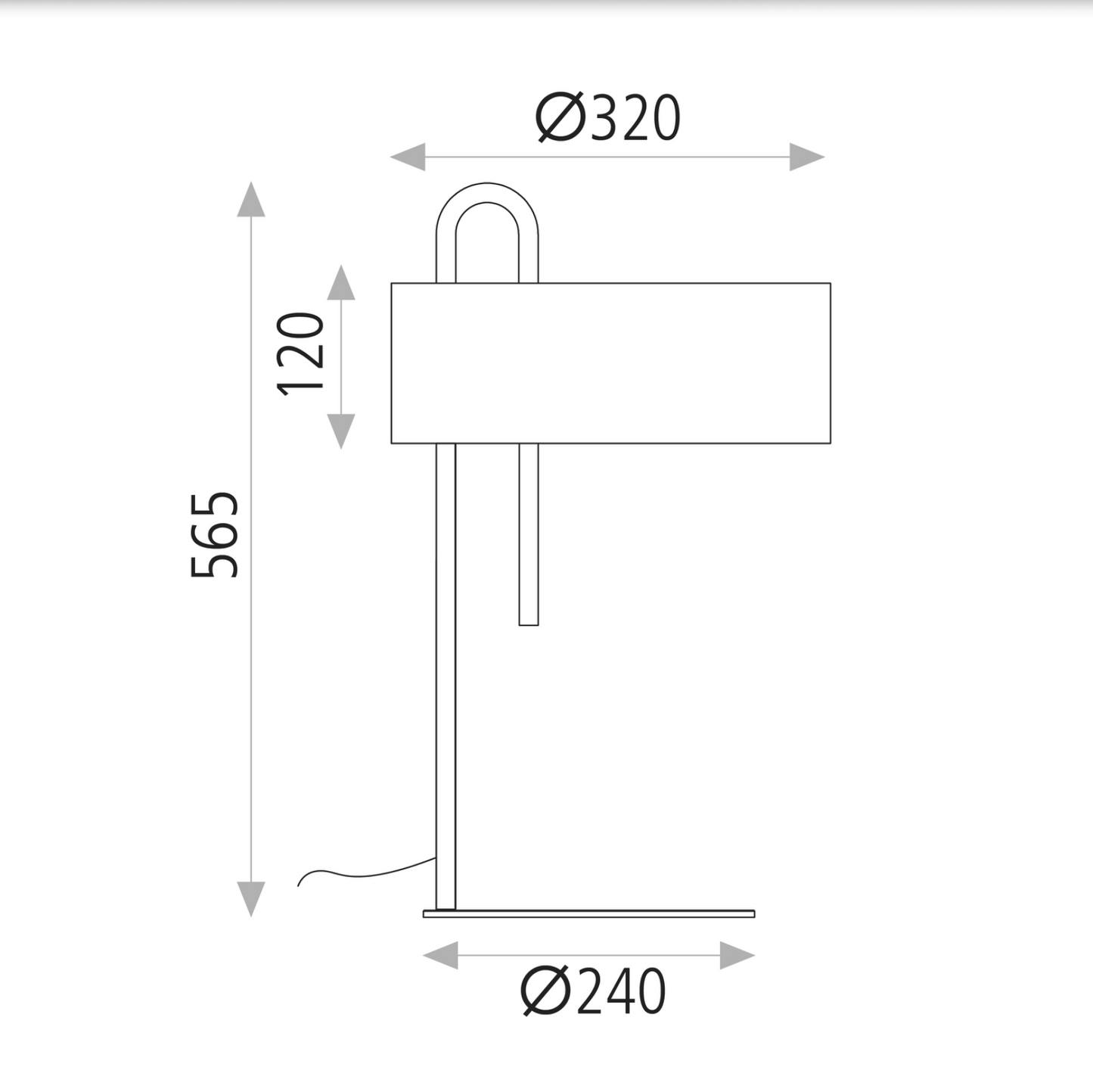 Lampe à Poser Intérieure CLIP