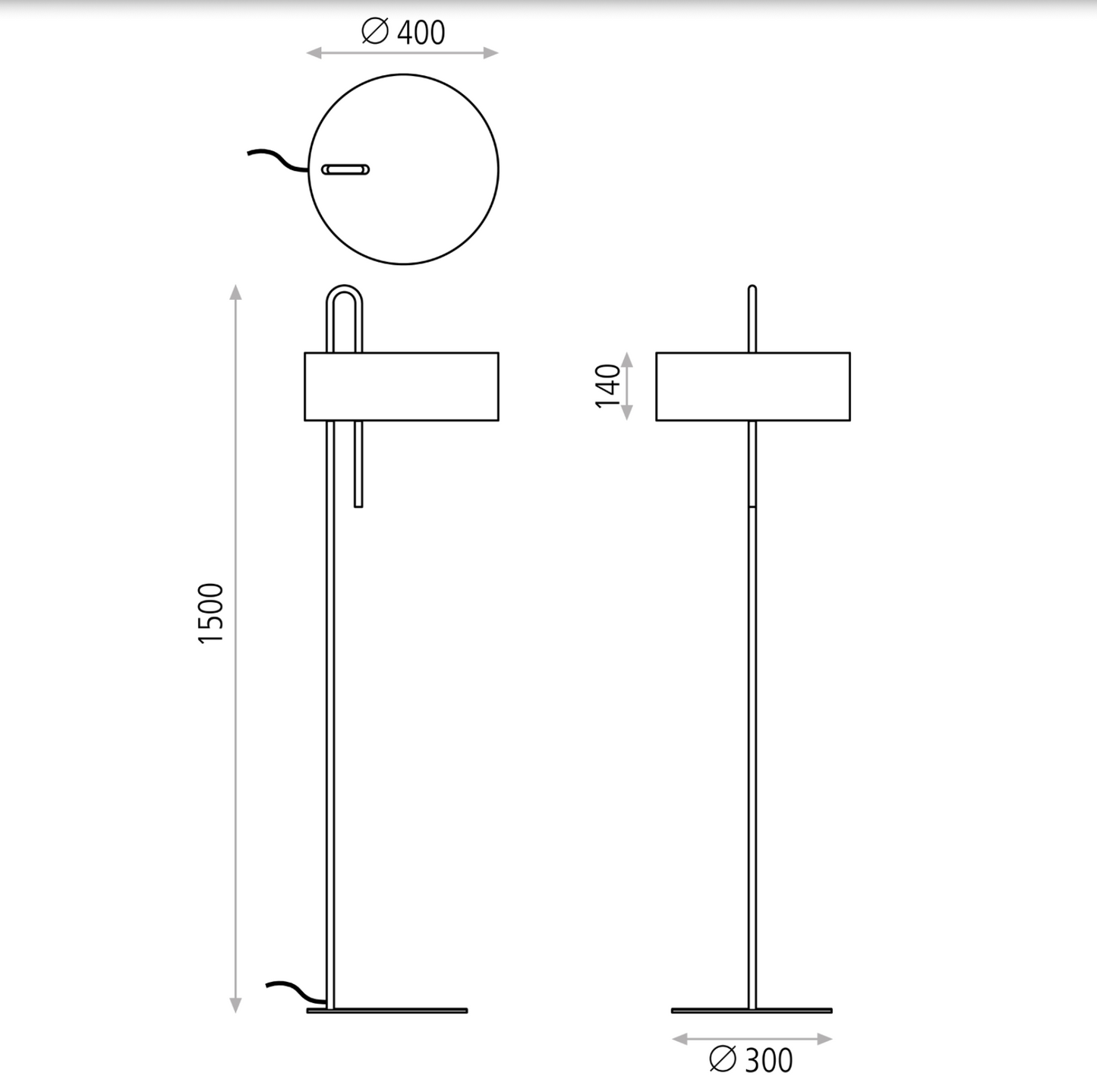 Lampadaire Intérieur CLIP