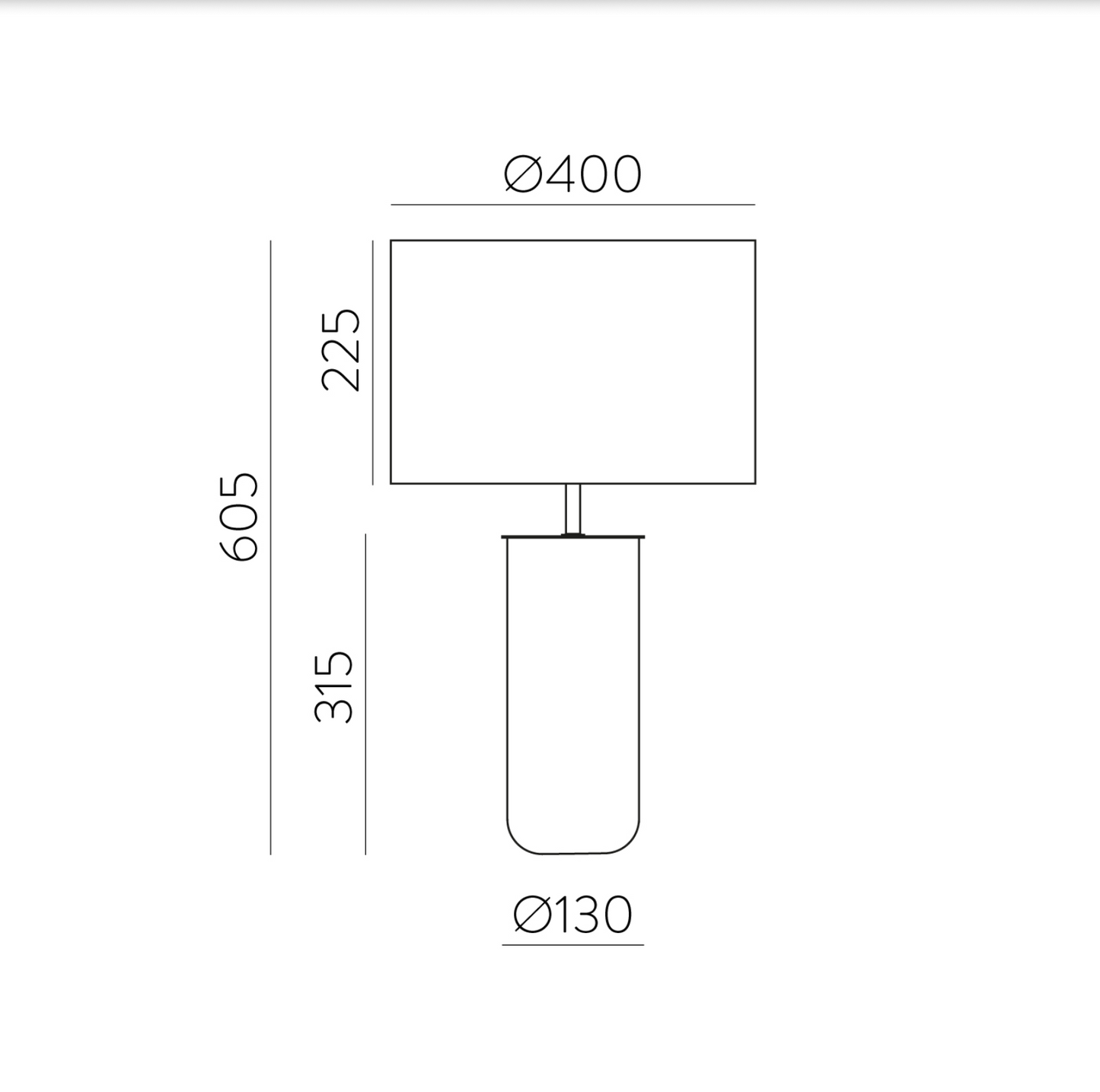 Lampe à Poser Intérieure LINDANA