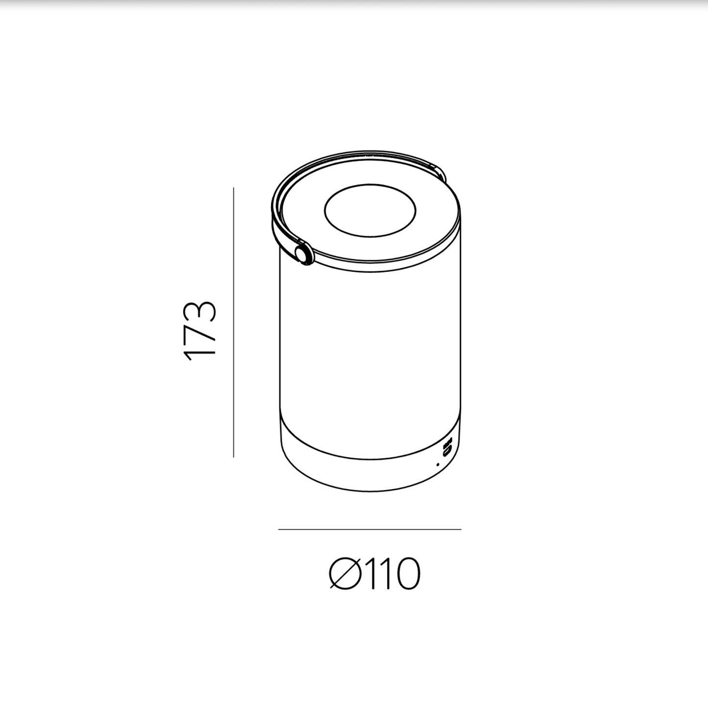Lampe à Poser Portable Extérieure KEKE