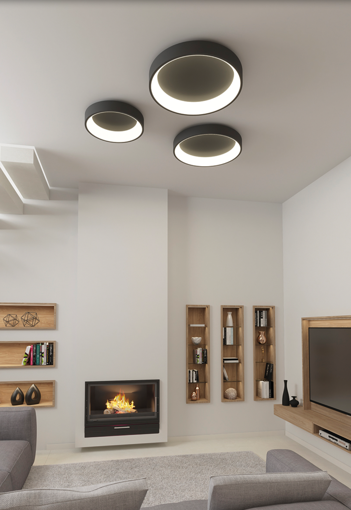 Plafonnier Intérieur 126W DILGA