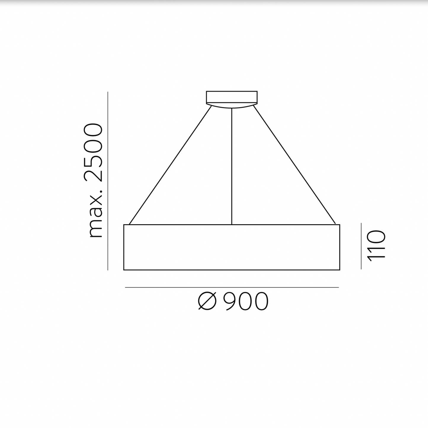 Lampe Suspendue Intérieure 126W DILGA