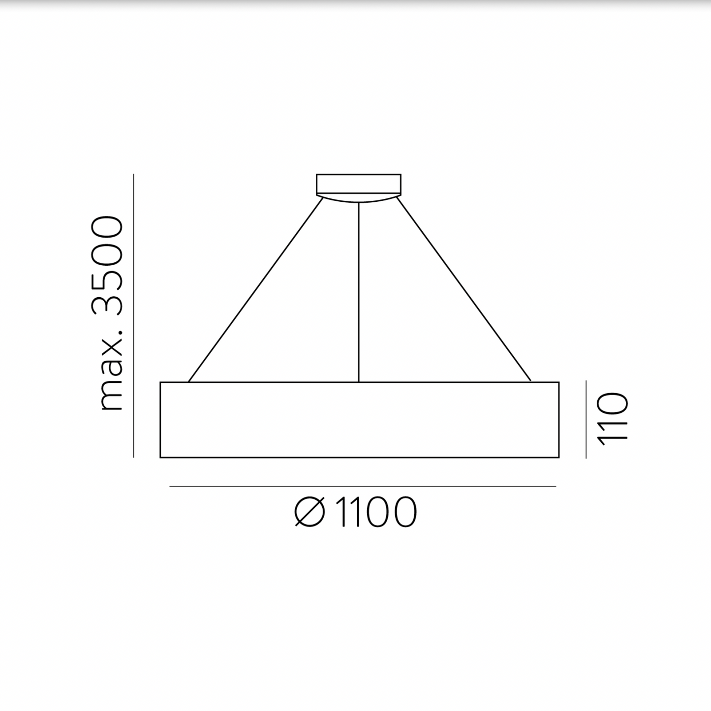 Lampe Suspendue Intérieure 144W DILGA