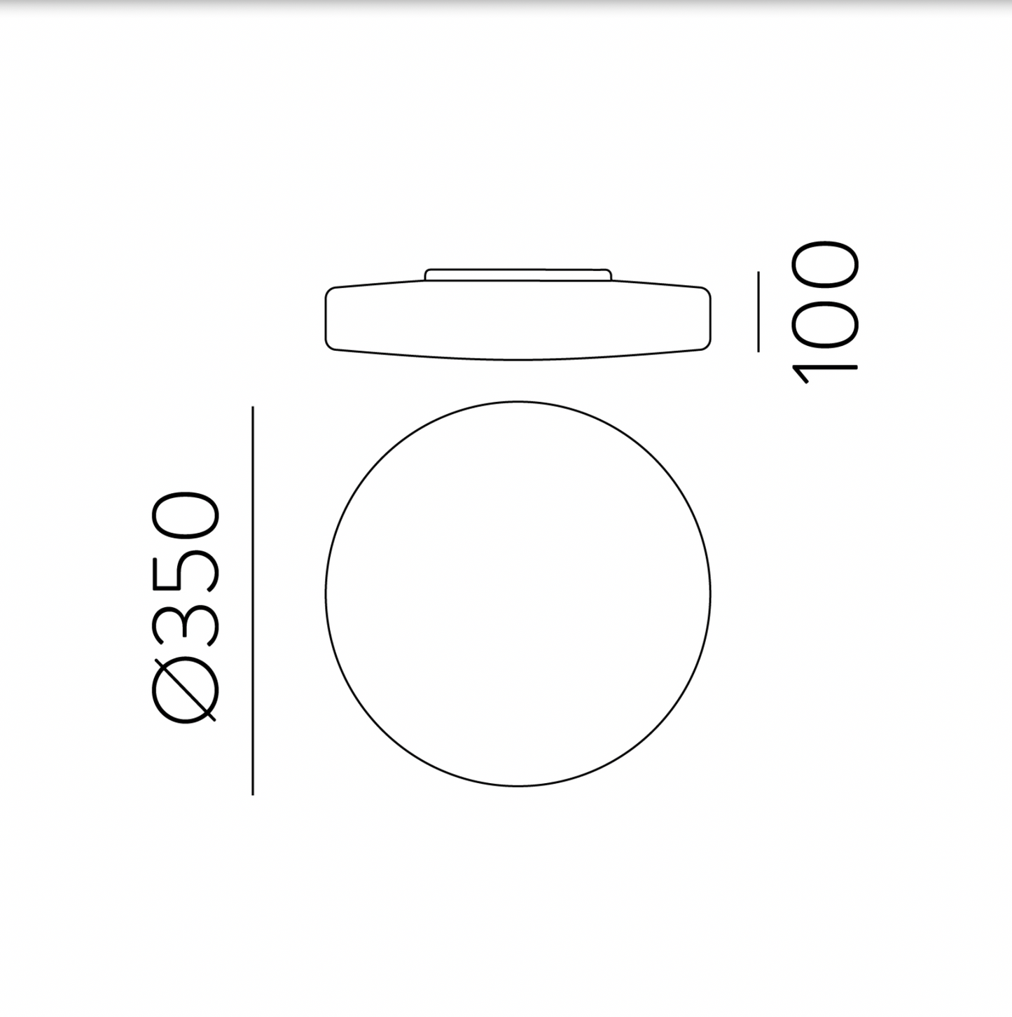 Plafonnier Intérieur 35 cm MOON