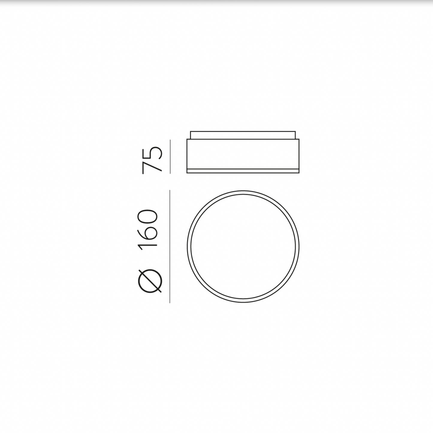 Plafonnier Intérieur 16 cm DINS