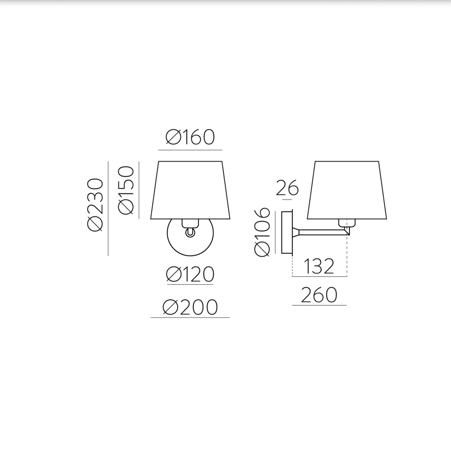 Lampe Murale Intérieure STILO