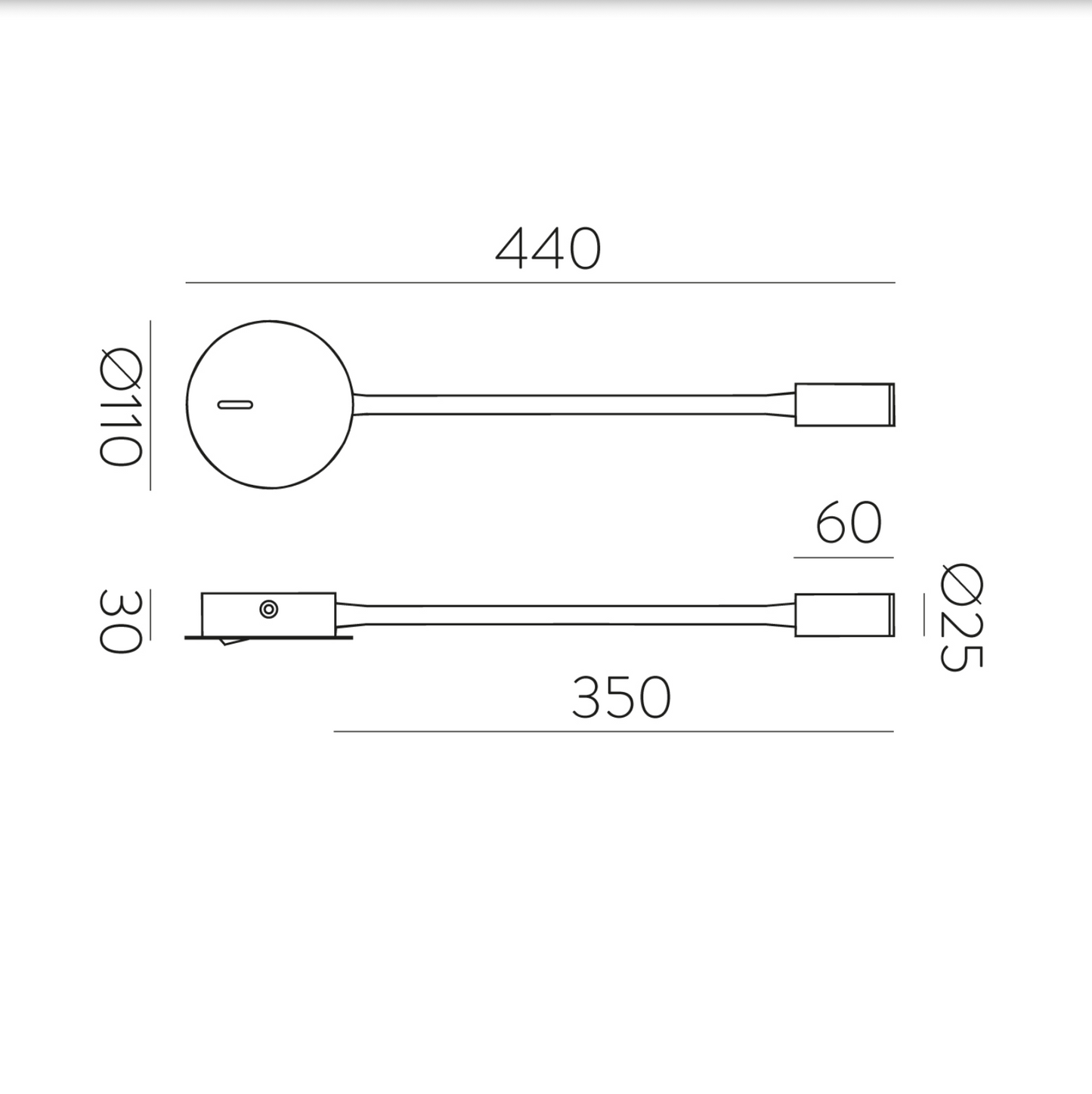 Lampe Murale Intérieure Ajustable LYON