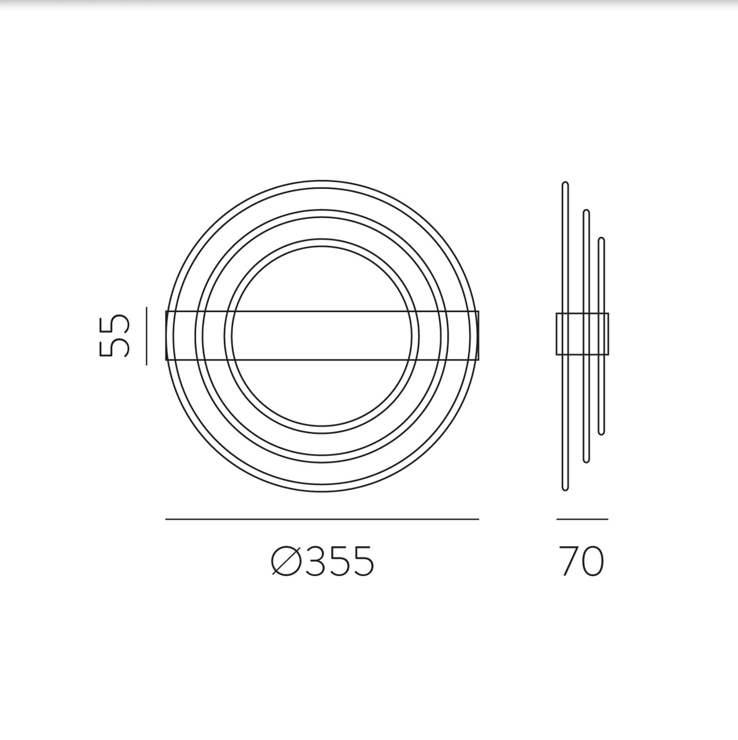 Lampe Murale Intérieure RINGO