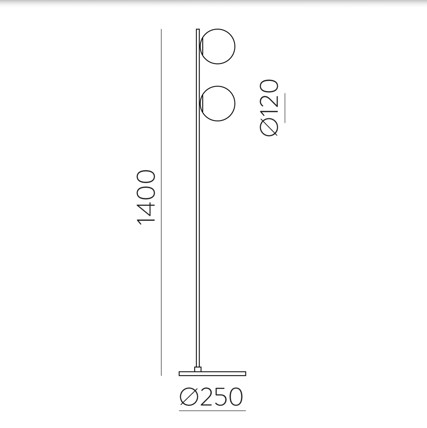 Lampadaire Intérieur PARMA