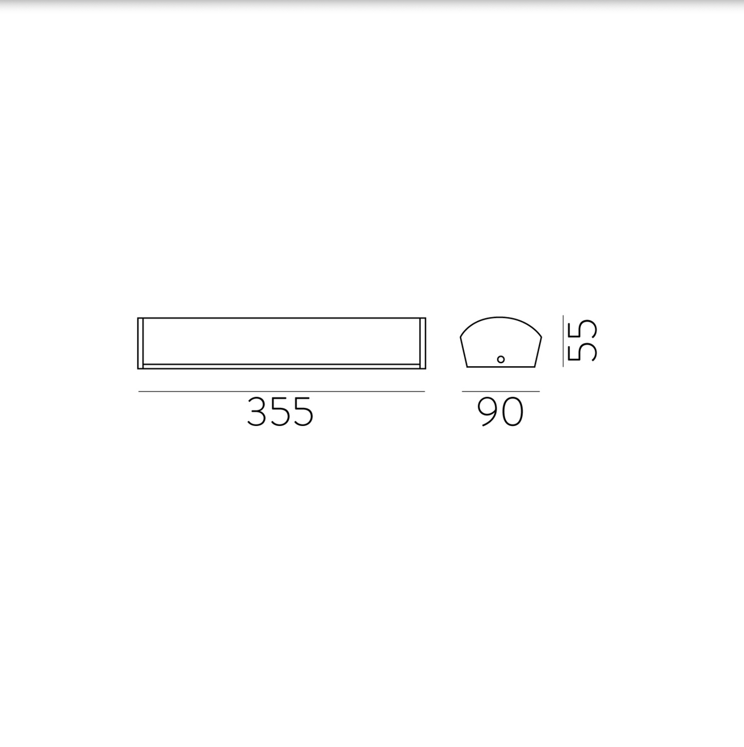 Lampe Murale Intérieure Horizontale 11W ALDO