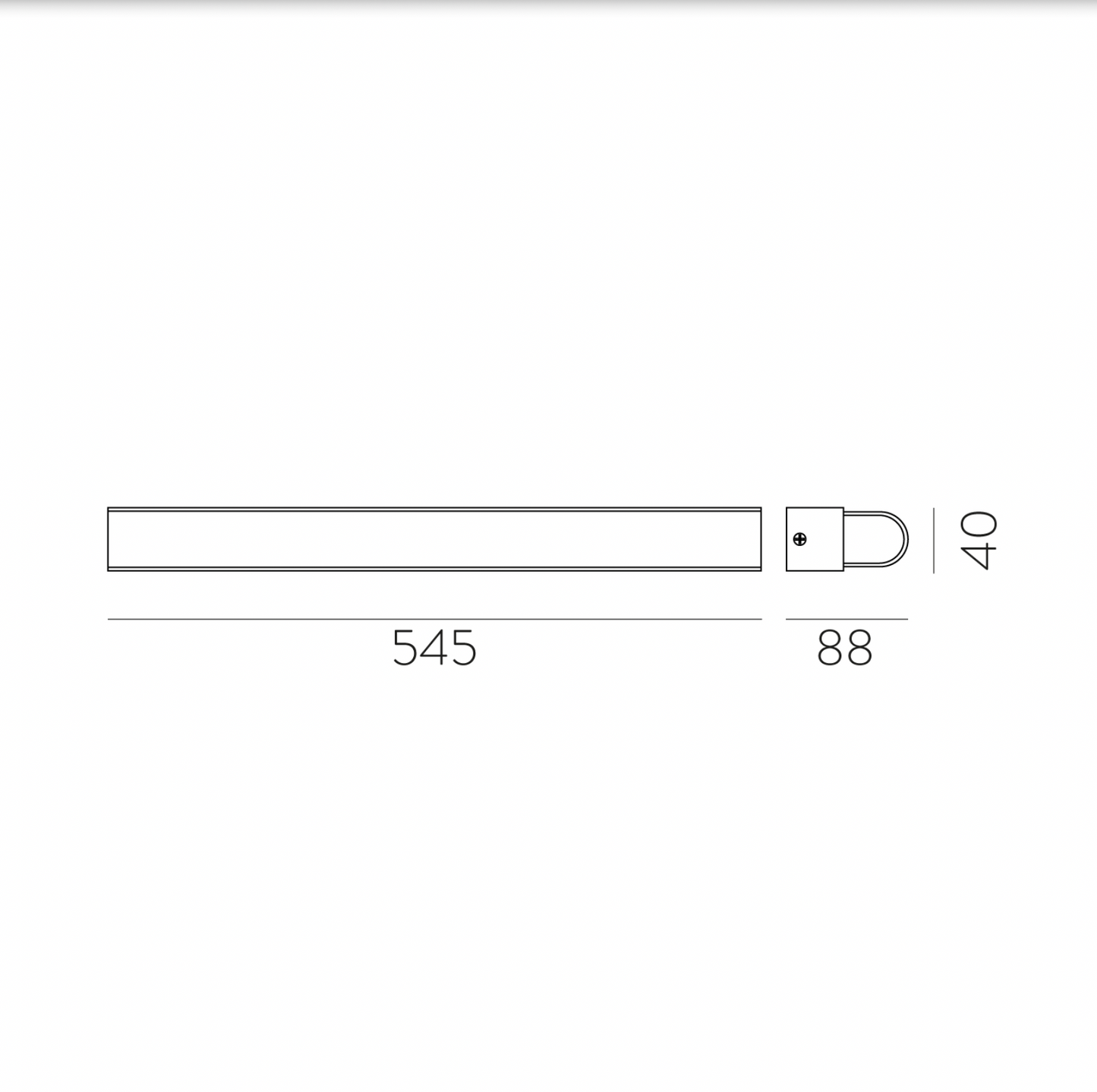 Lampe Murale Intérieure Horizontale TESLA