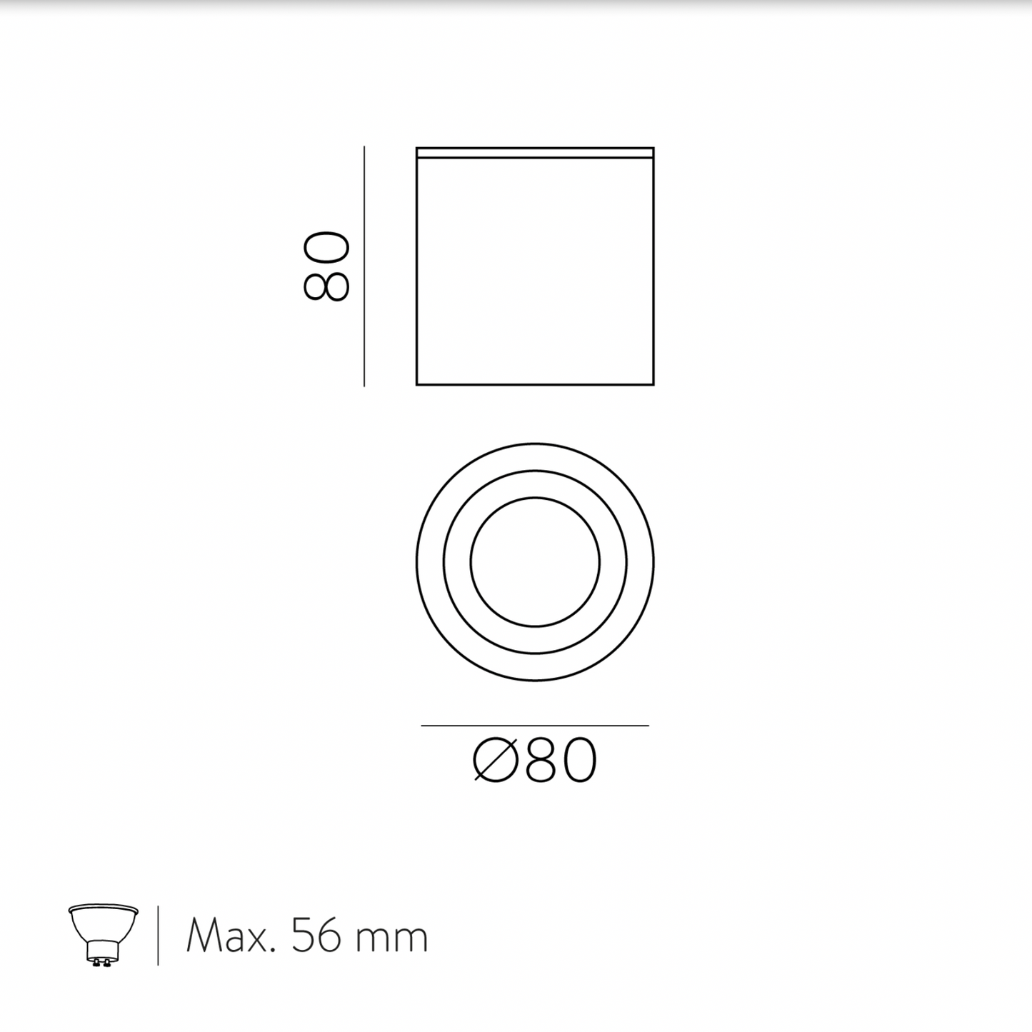 Plafonnier Intérieur VANDUO