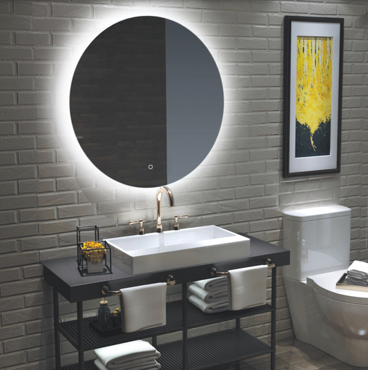 Miroir Led Rond Tactile BARI