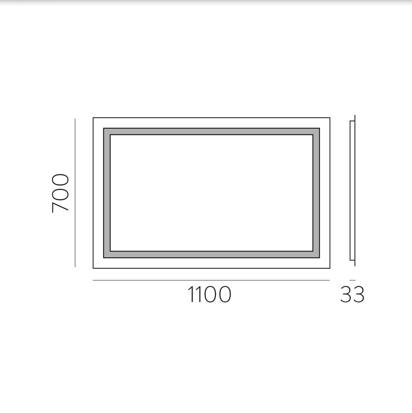 Miroir Led Rectangulaire MUL