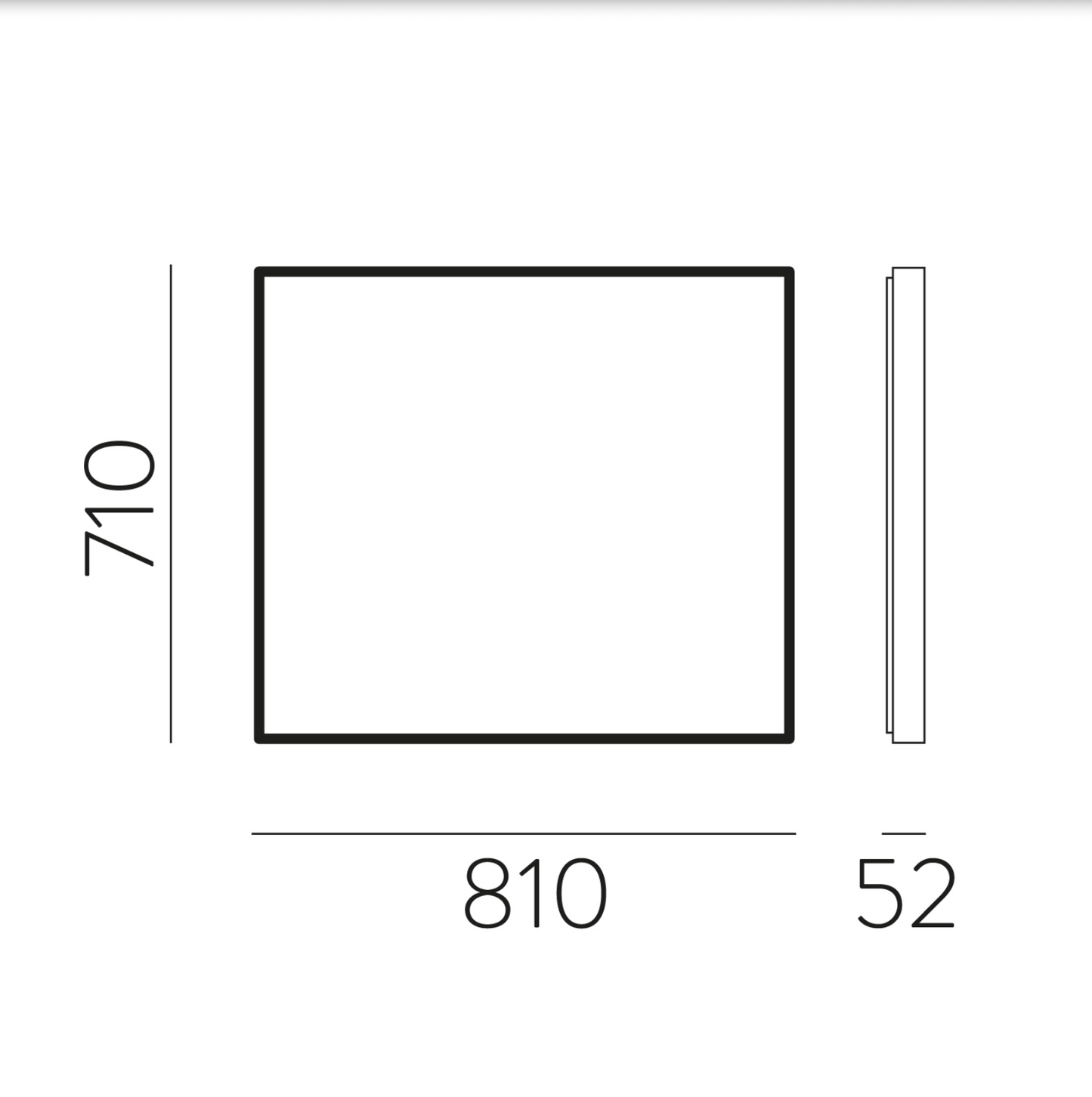 Miroir Led Rectangulaire ORISTANO