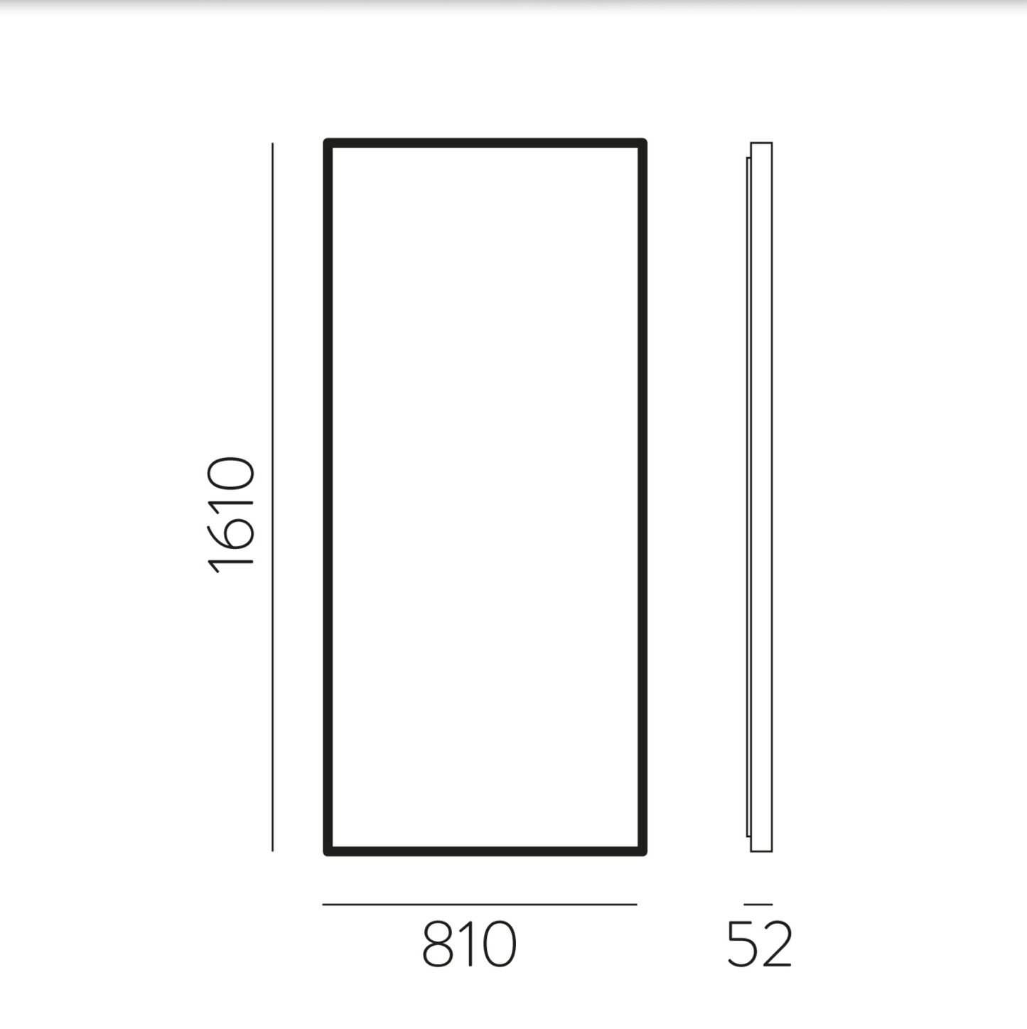 Miroir Led Rectangulaire ORISTANO