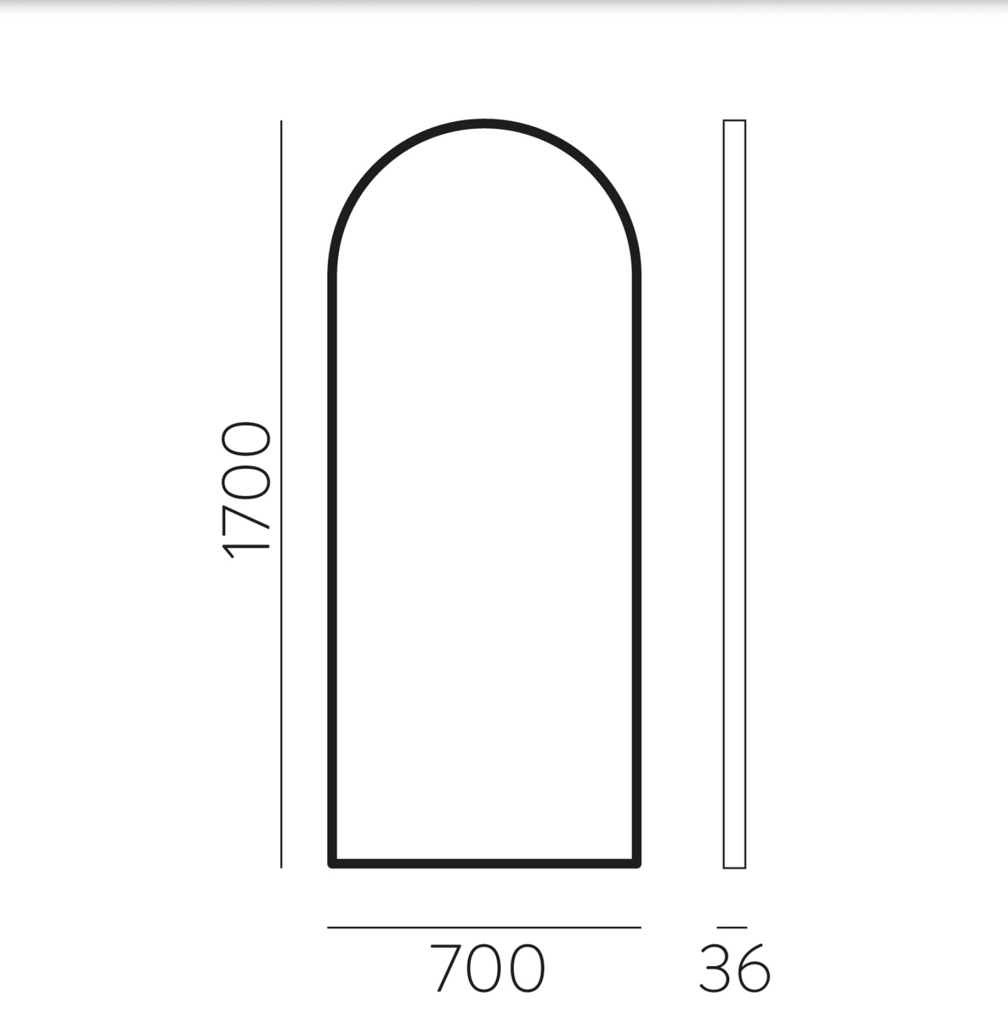 Miroir En Arc GIORGIA