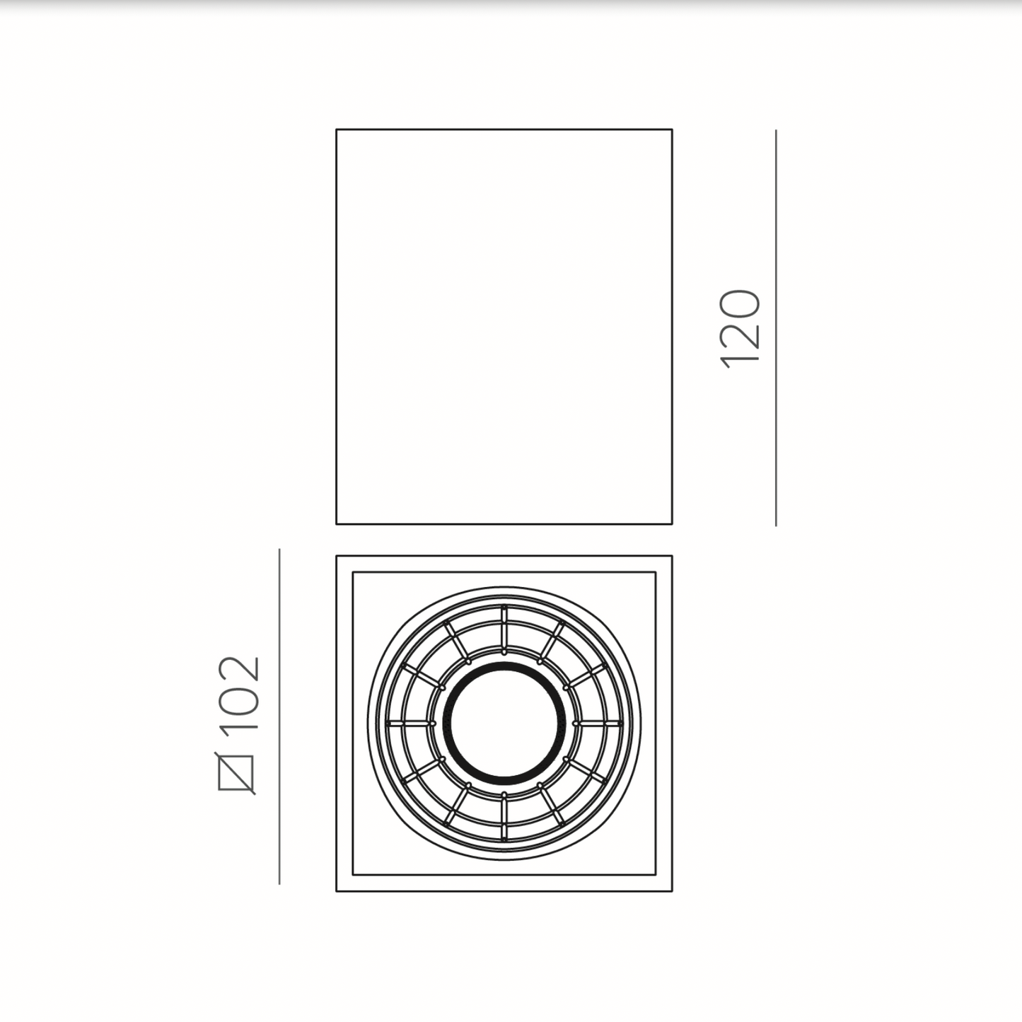 Plafonnier Extérieur PERSEO
