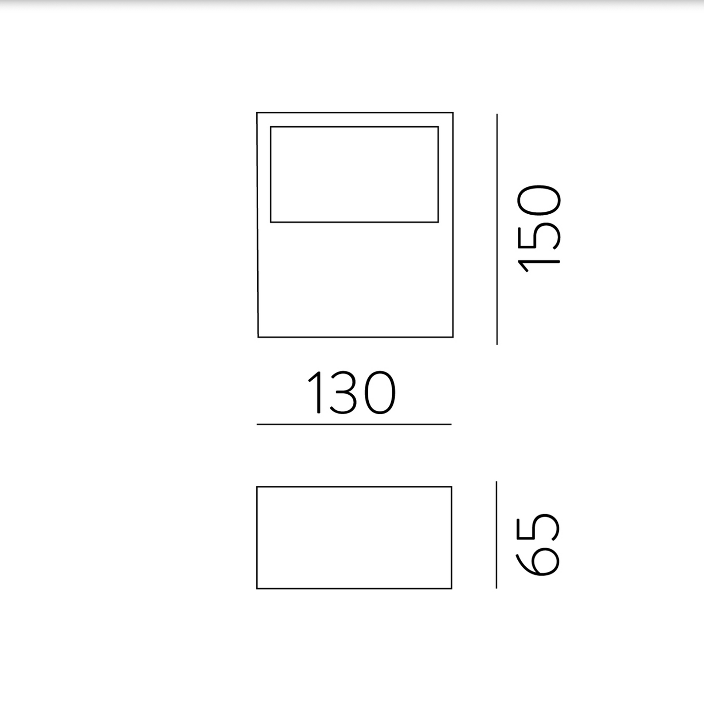 Lampe Murale Extérieure IZAR