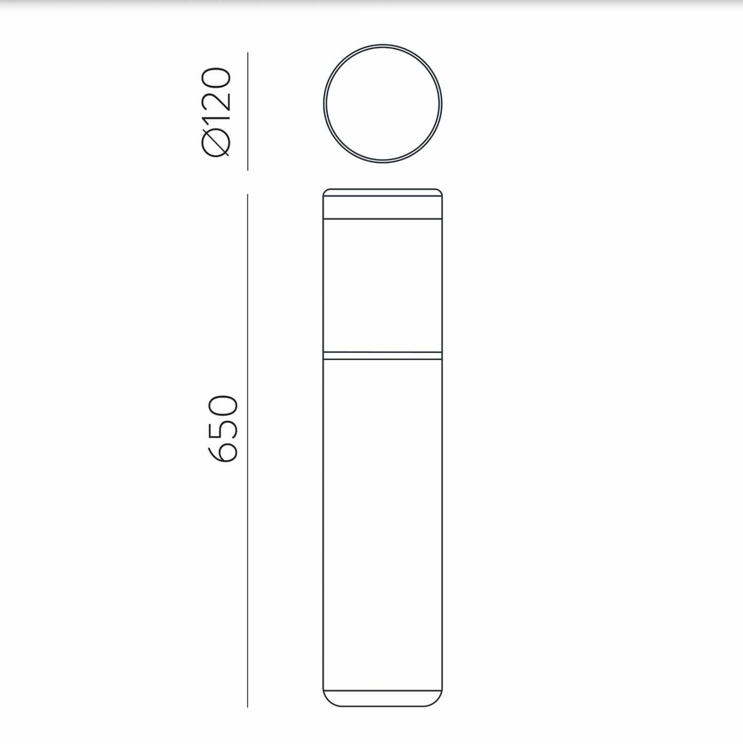 Borne Lumineuse Extérieure BRISK