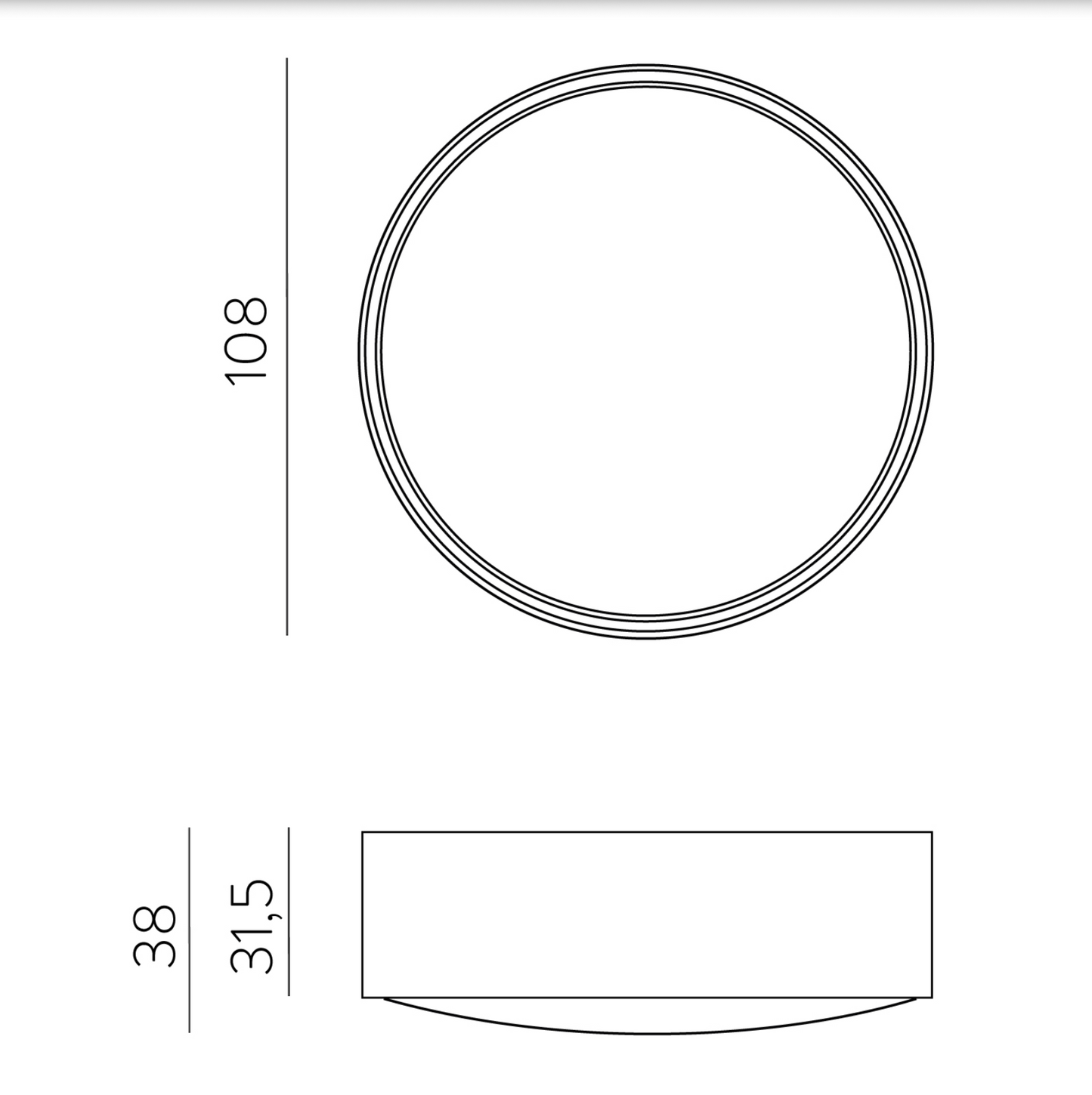 Plafonnier Extérieure ANIA