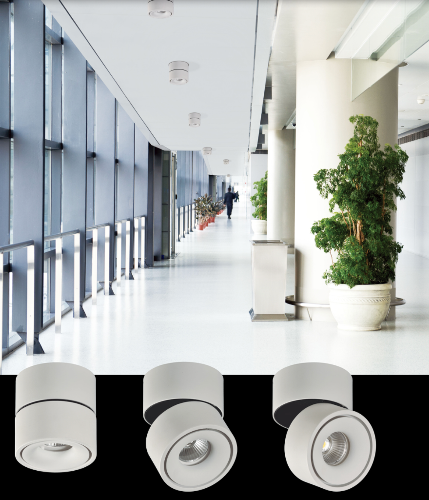 Plafonnier Intérieur Ajustable Encastré APEX