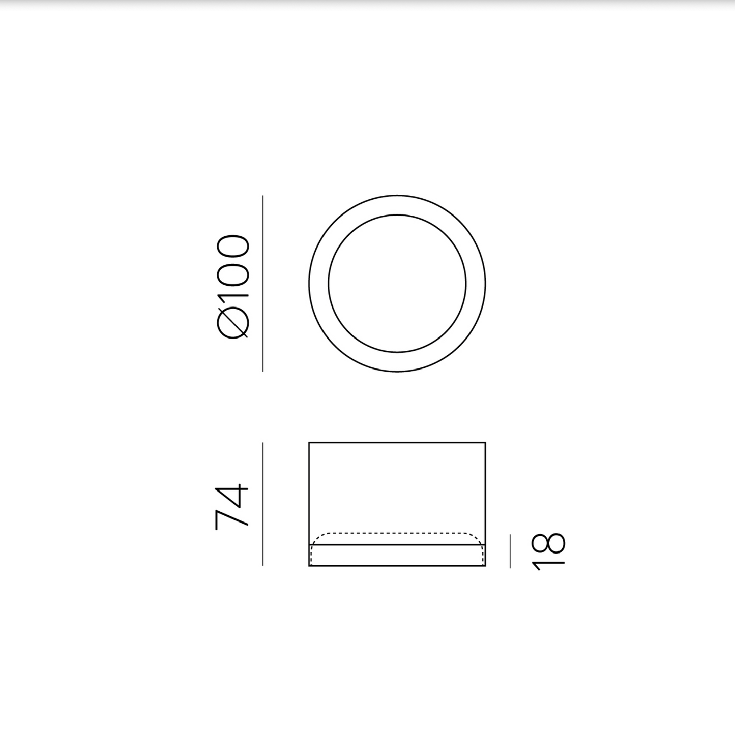 Plafonnier Intérieur TECH