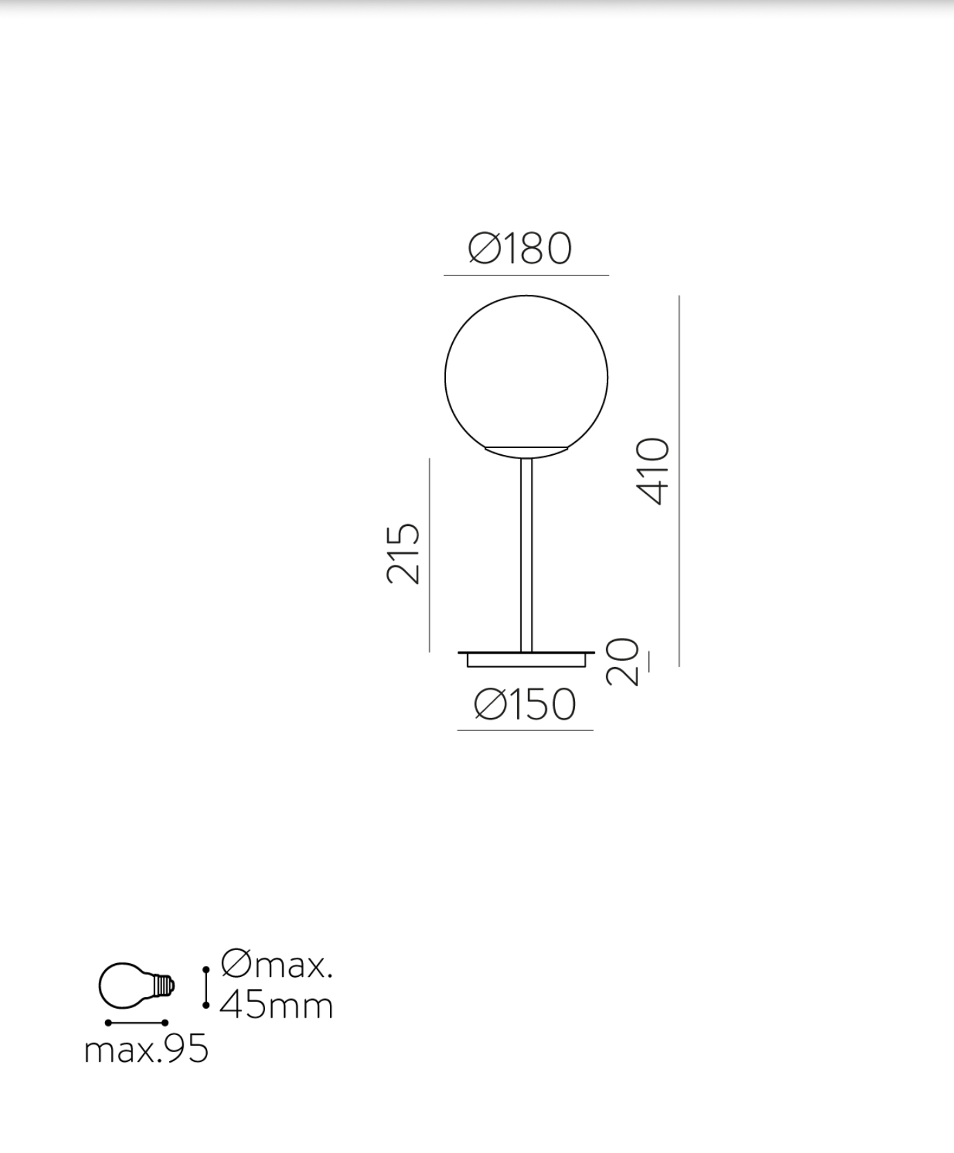 Lampe à Poser Intérieure PARMA