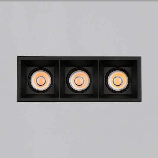 Spot Intérieur Encastré Carré 2L et 3L MOVE