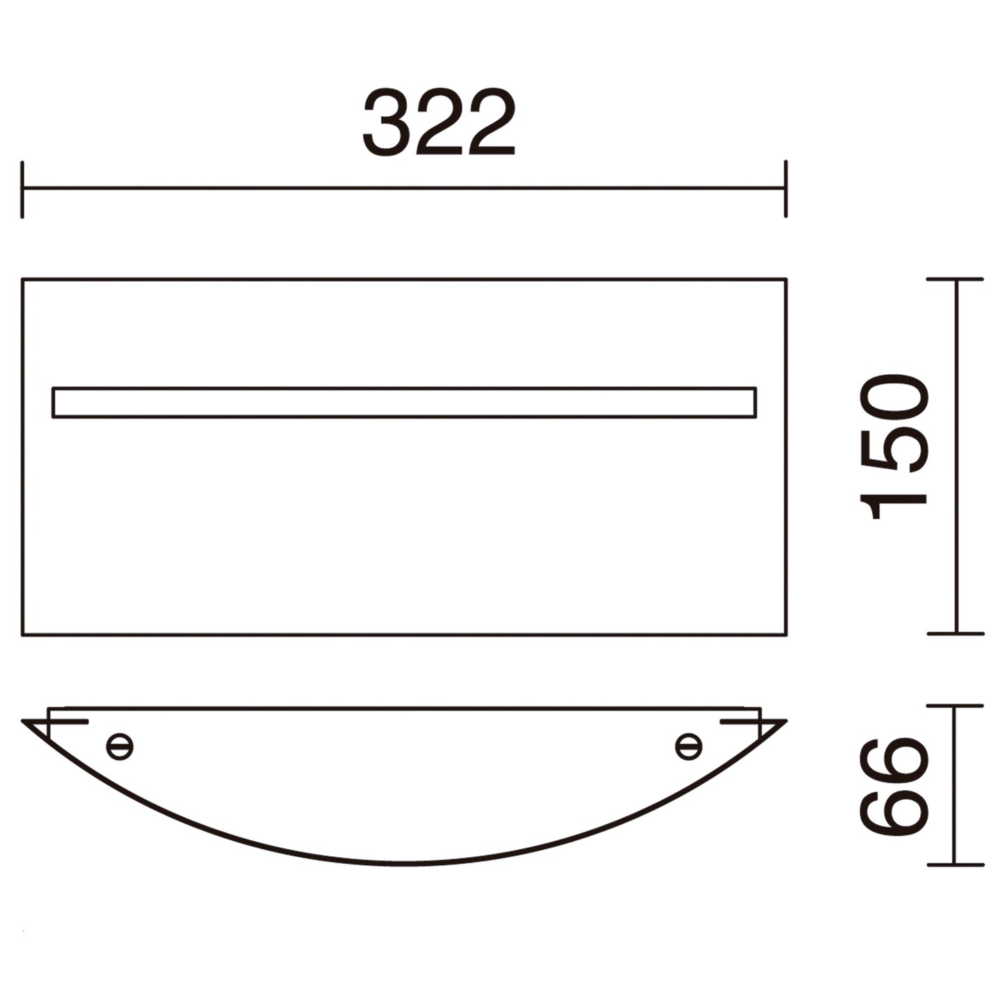 Lampe Murale Intérieure CLUNY