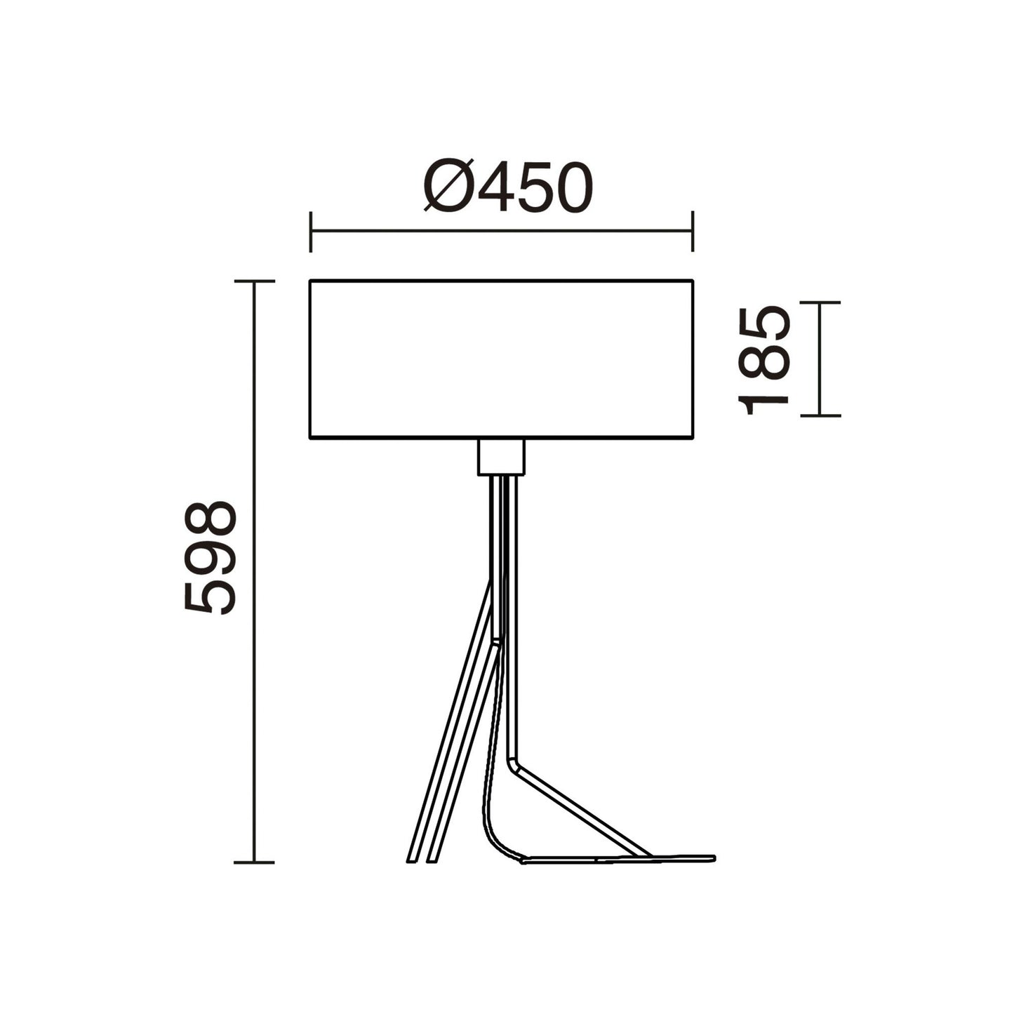 Lampe à Poser Intérieur DIAGONAL