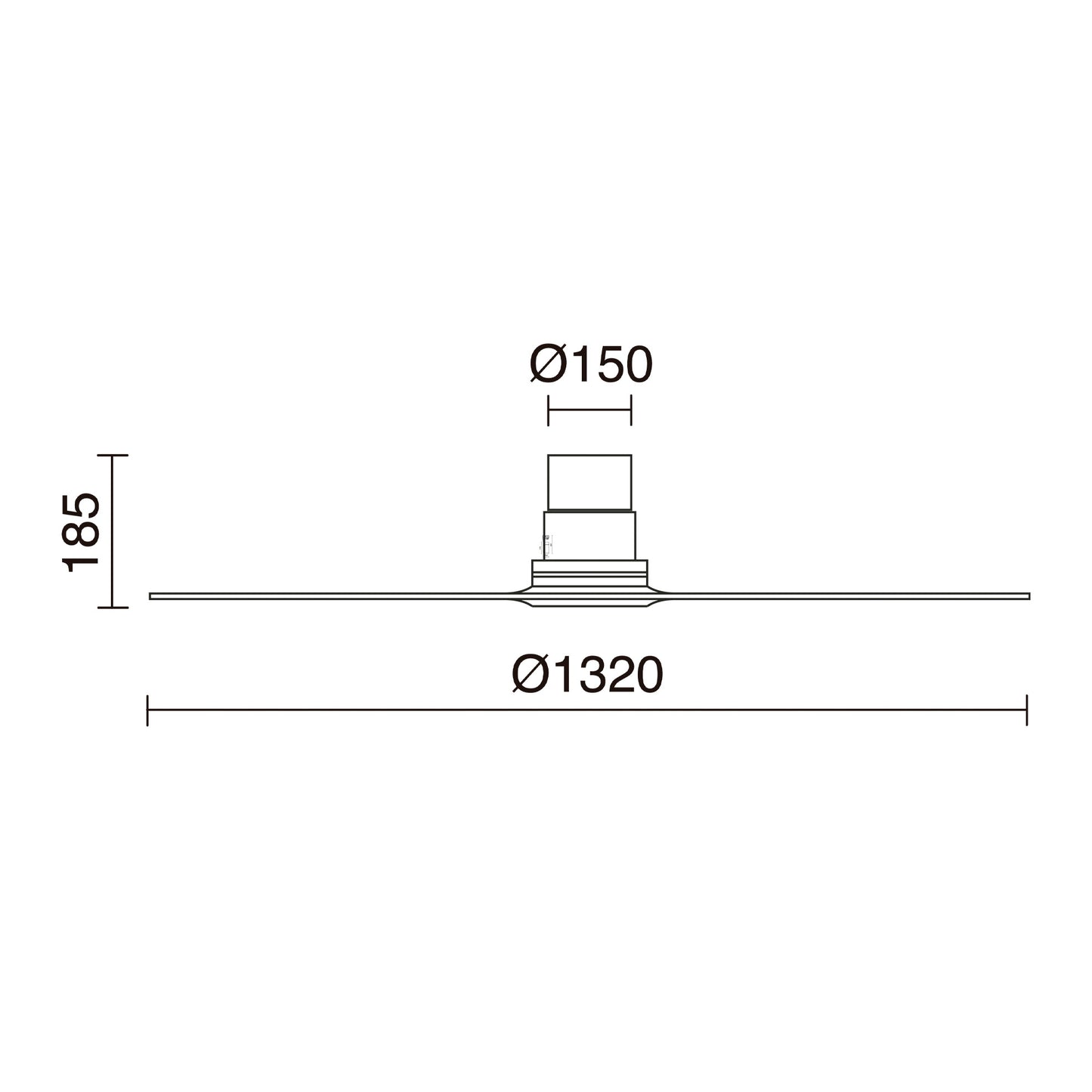 Ventilateur Plafond design MISTRAL