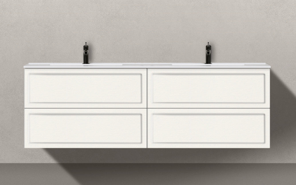 Ensemble FRAME Meuble et Plan Vasque 120 cm